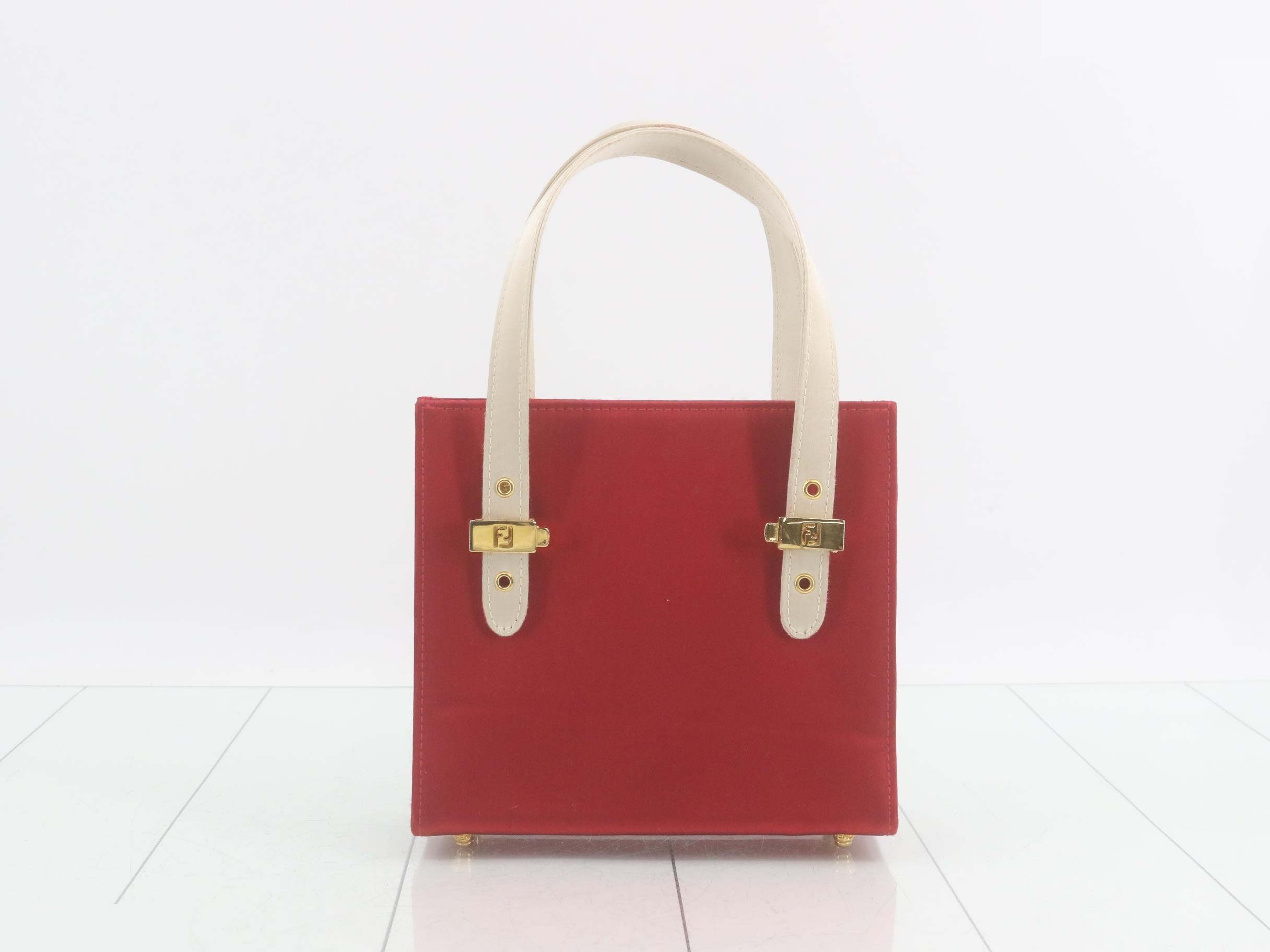 Satin 2-Way Handbag with Shoulder Strap — view 2