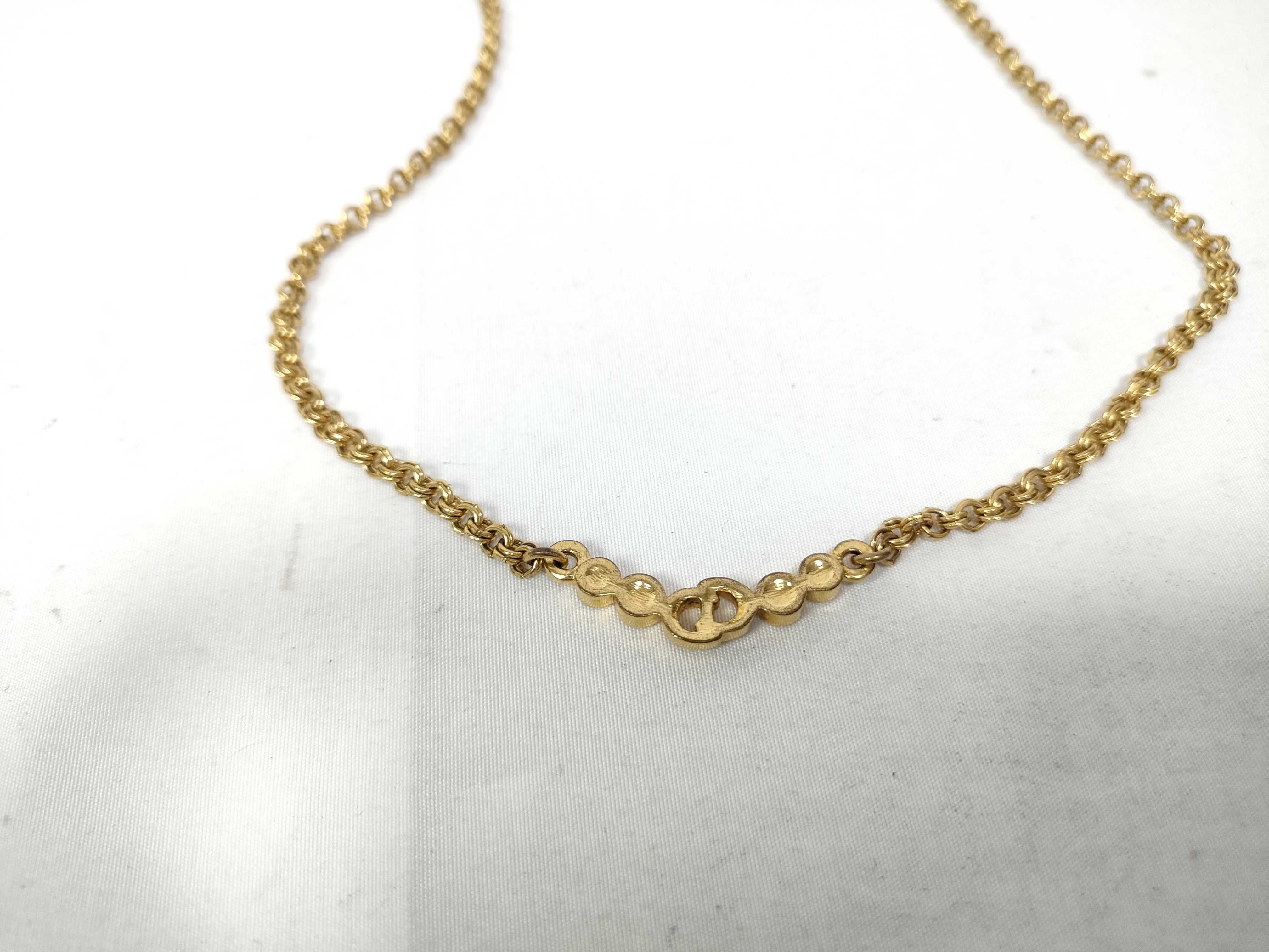 necklace with CD logo — view 3