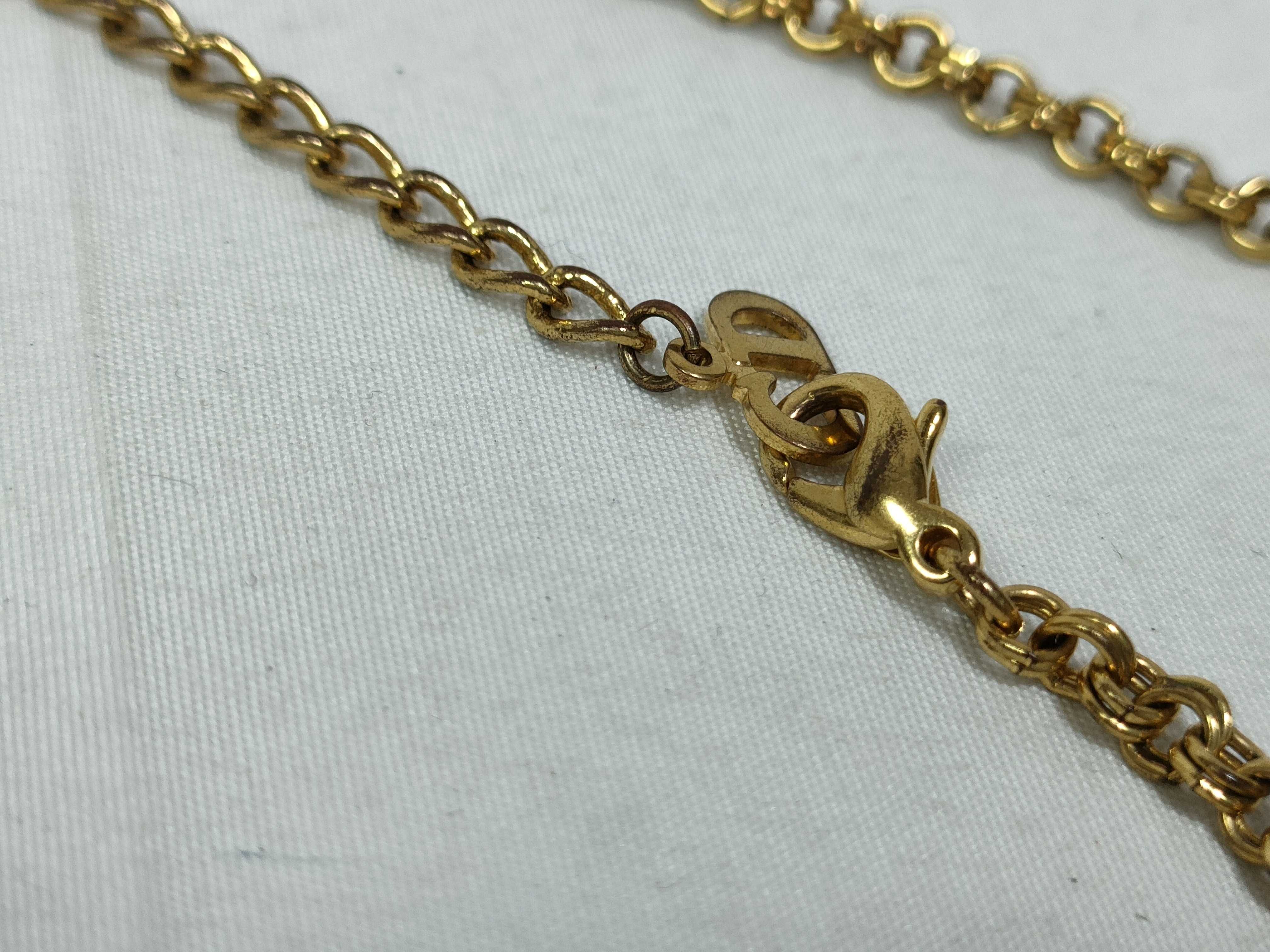 necklace with CD logo — view 6