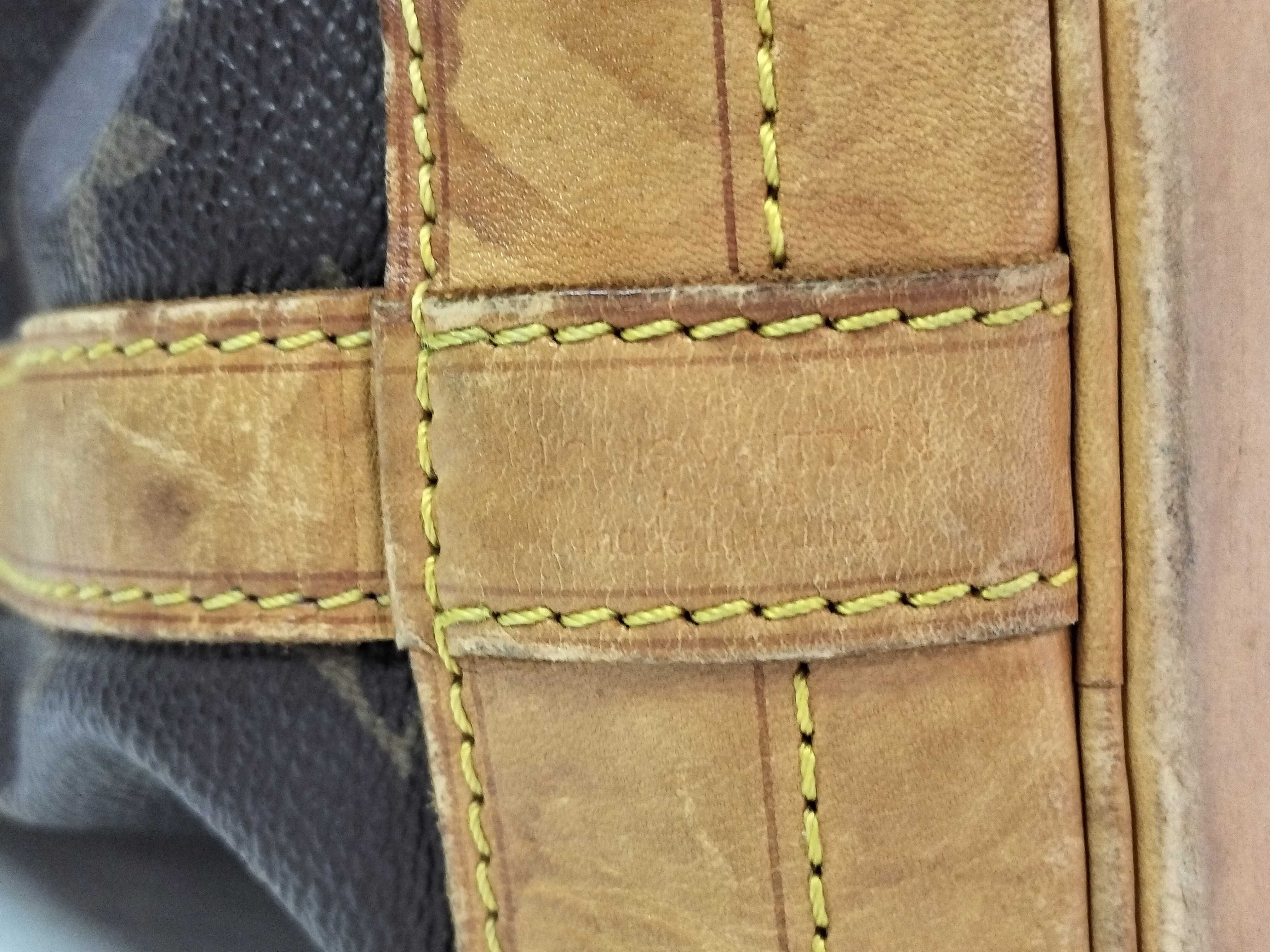 Monogram Vuitton Noe Shoulder Bag — view 8