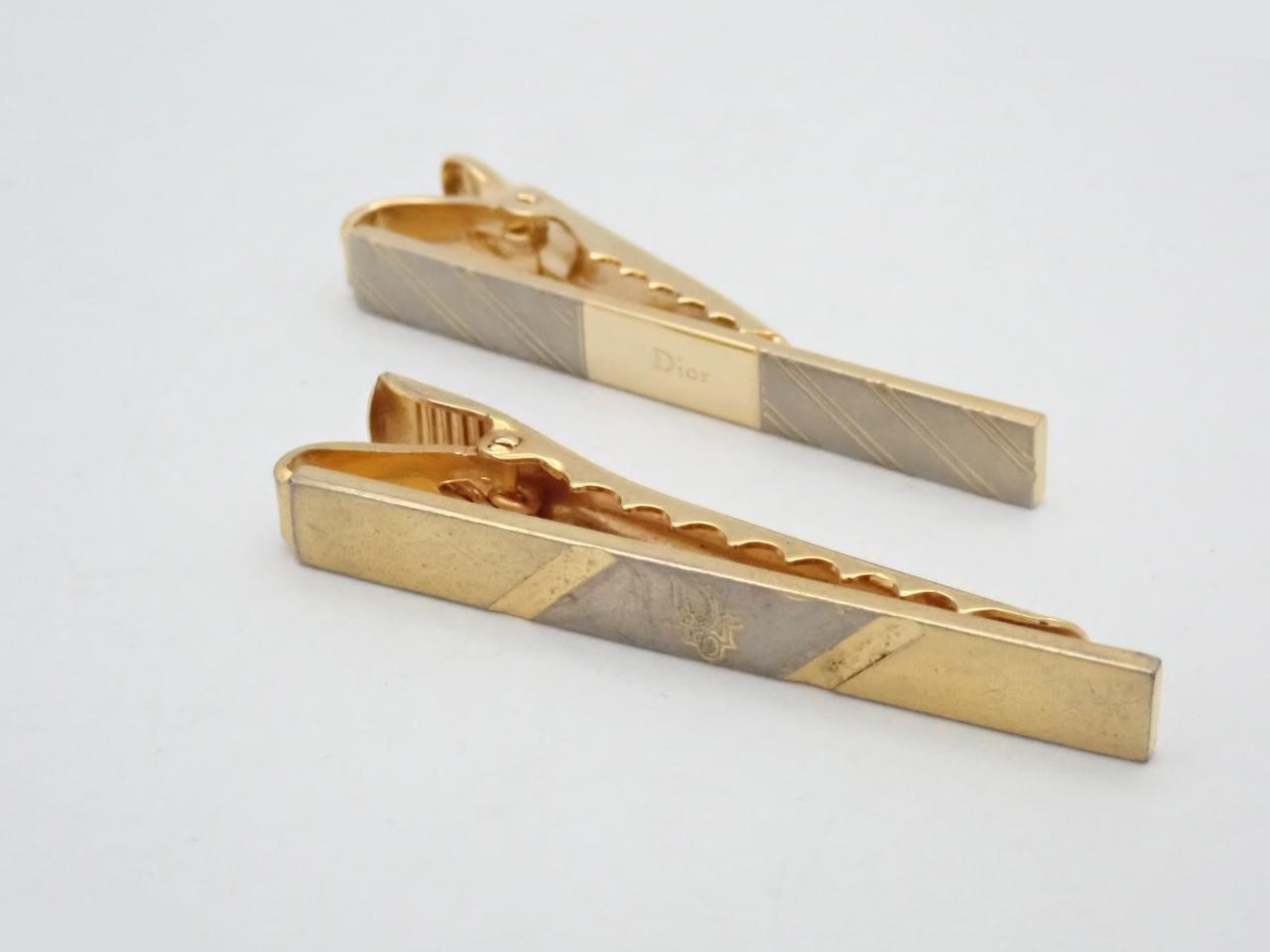 tie clips, set of 3, with box. — view 2