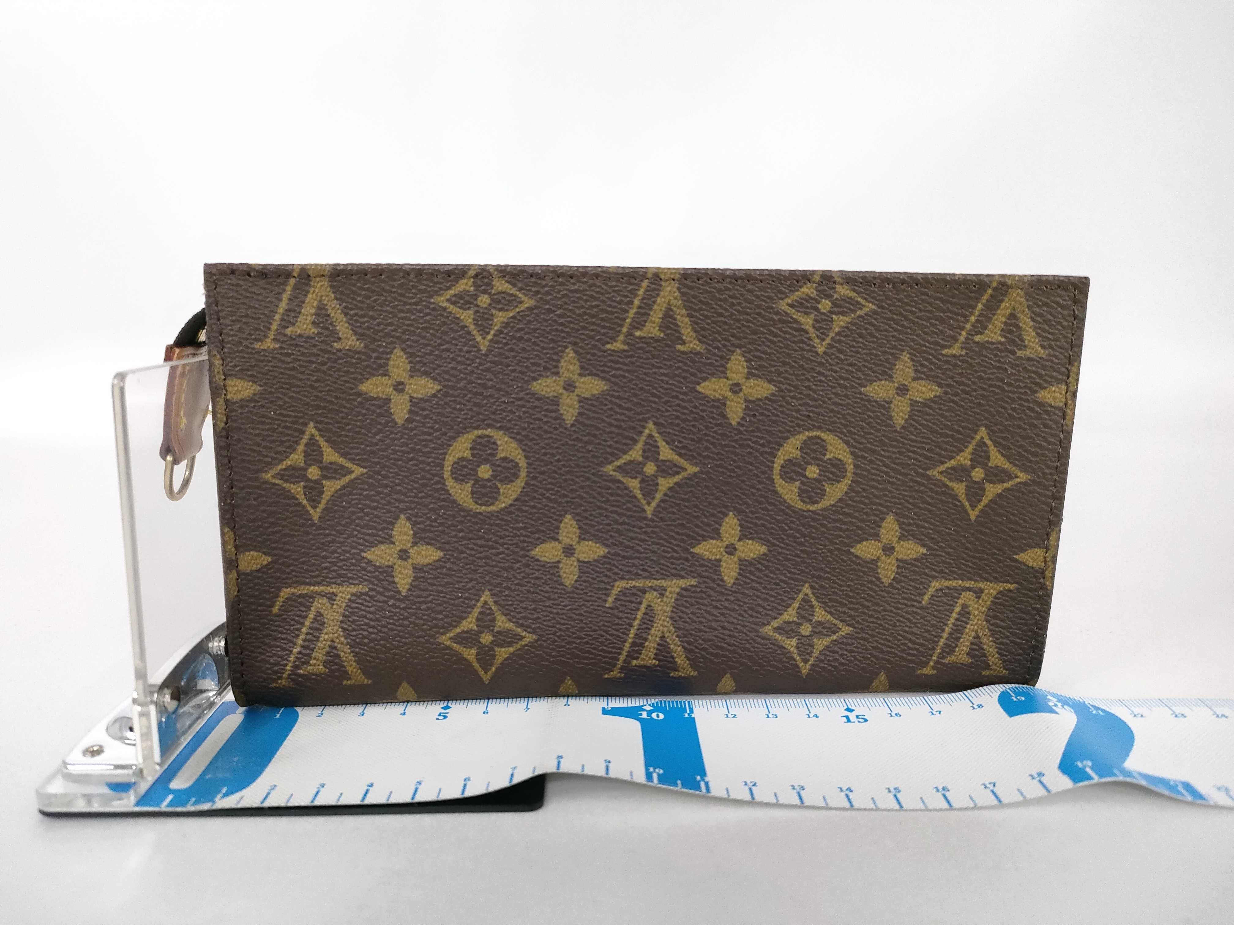 Monogram Louis Vuitton Bucket Pouch — view 2
