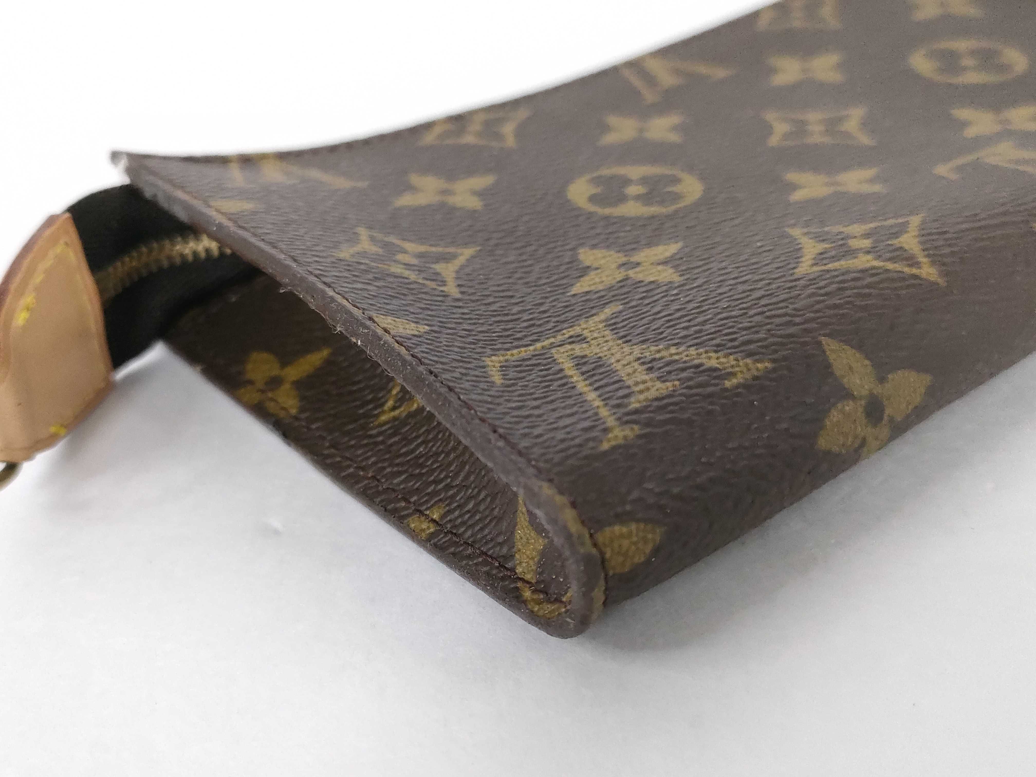 Monogram Louis Vuitton Bucket Pouch — view 3