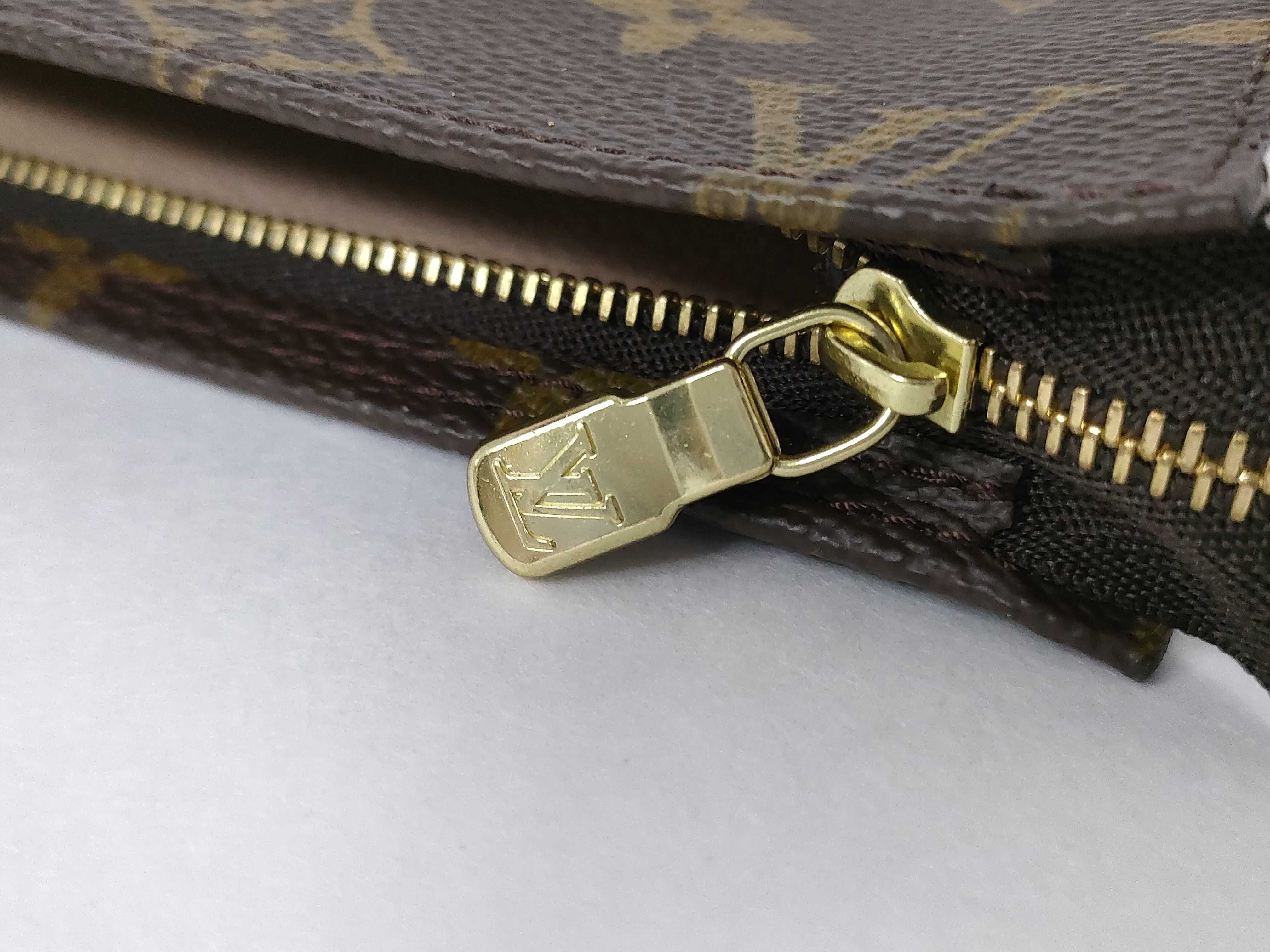 Monogram Louis Vuitton Bucket Pouch — view 8