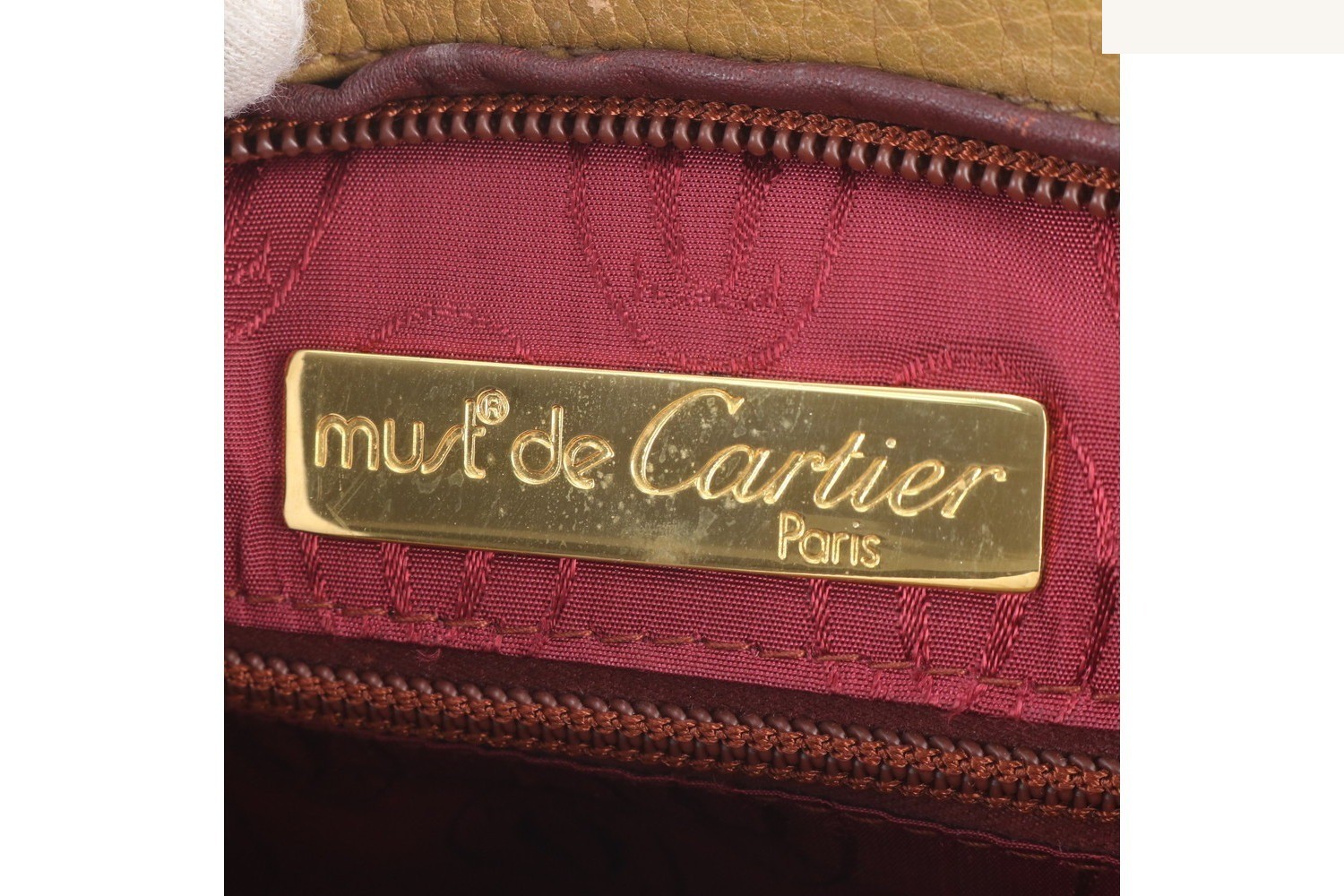 Guarantee card included Must Line Leather Shoulder Bag — view 8