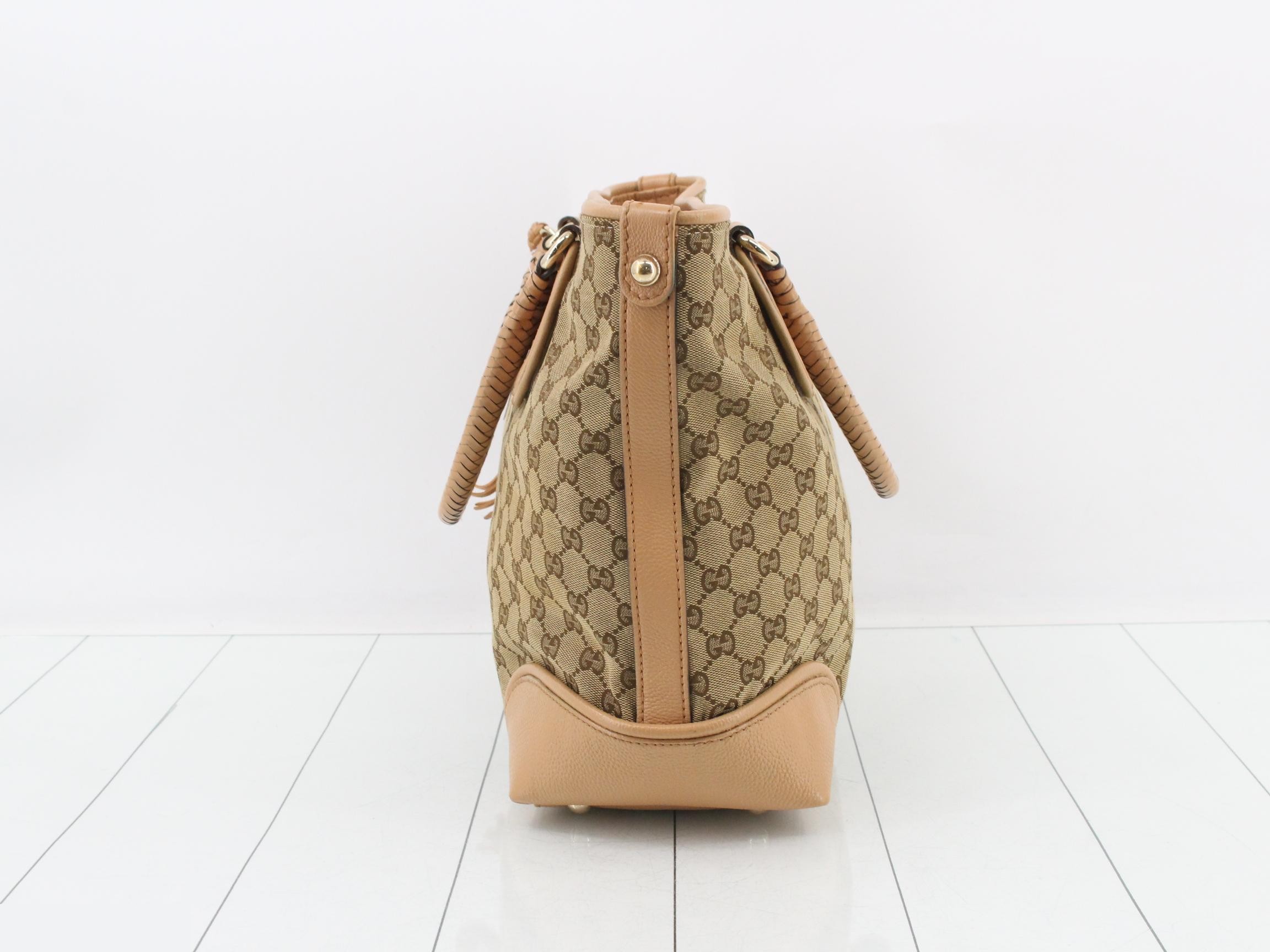 Tote bag, GG canvas, 257023 — view 3