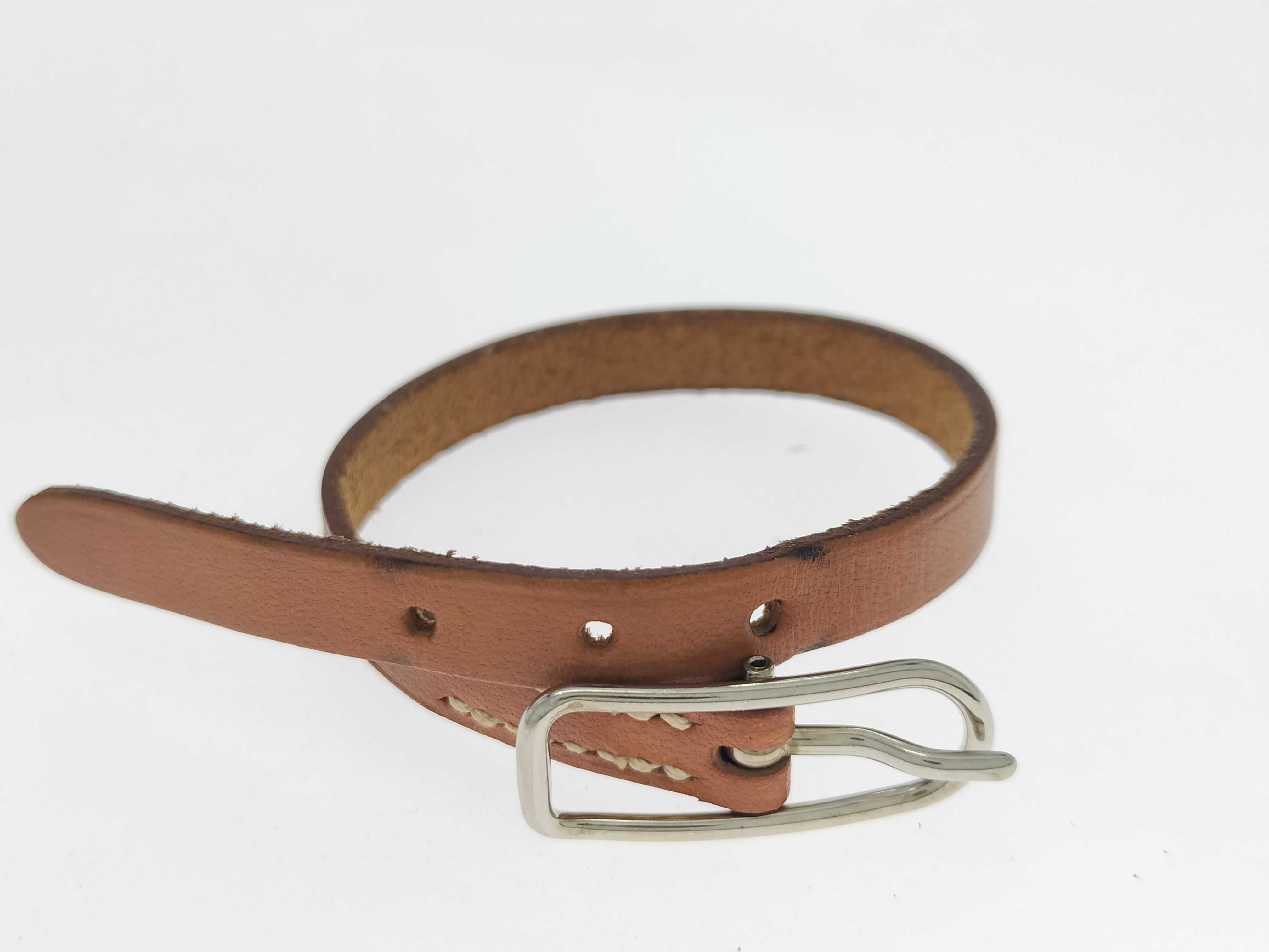 Api Leather Brown Silver Bracelet Bracelet/Bangle — view 8