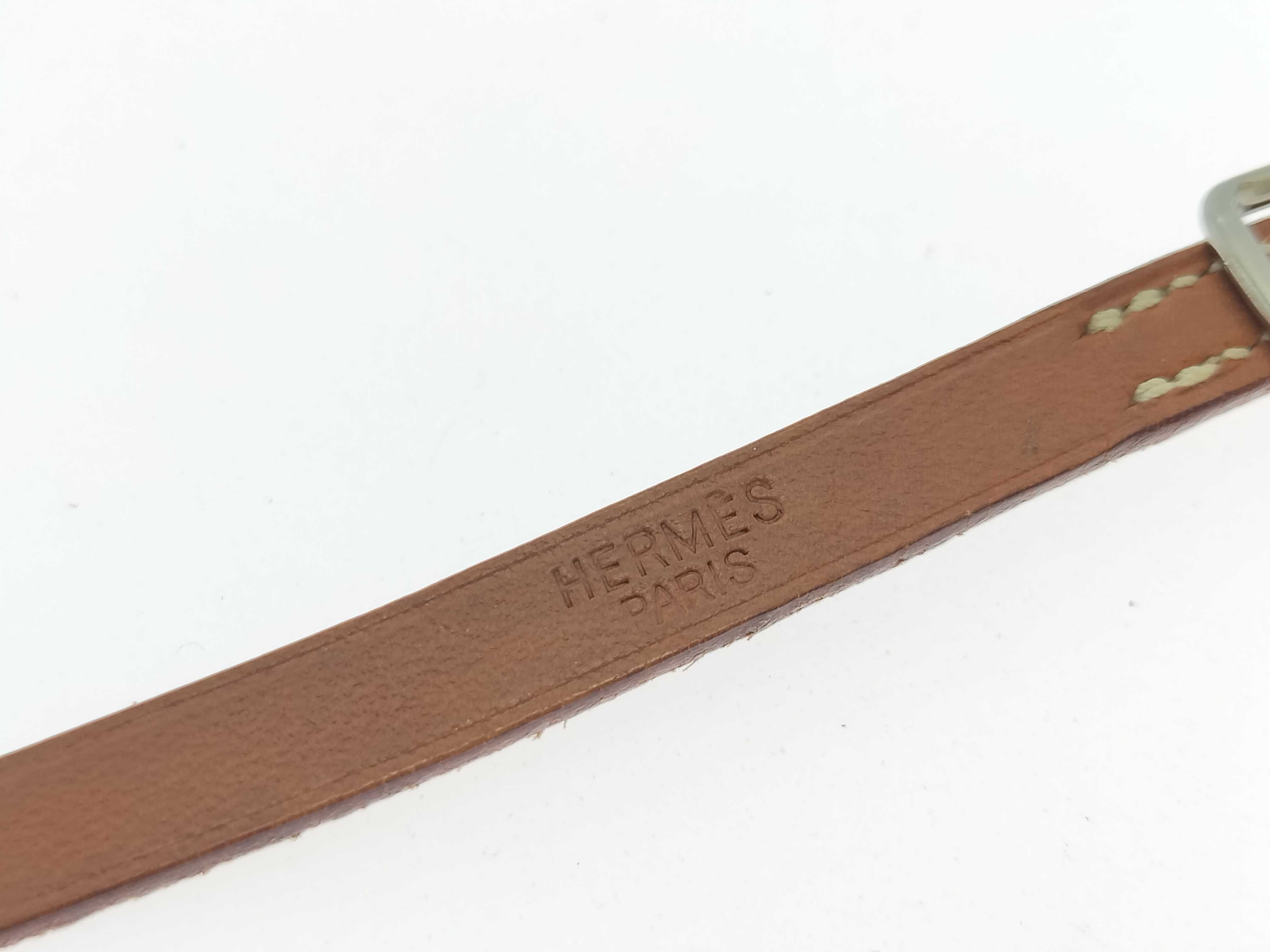 Api Leather Brown Silver Bracelet Bracelet/Bangle — view 10