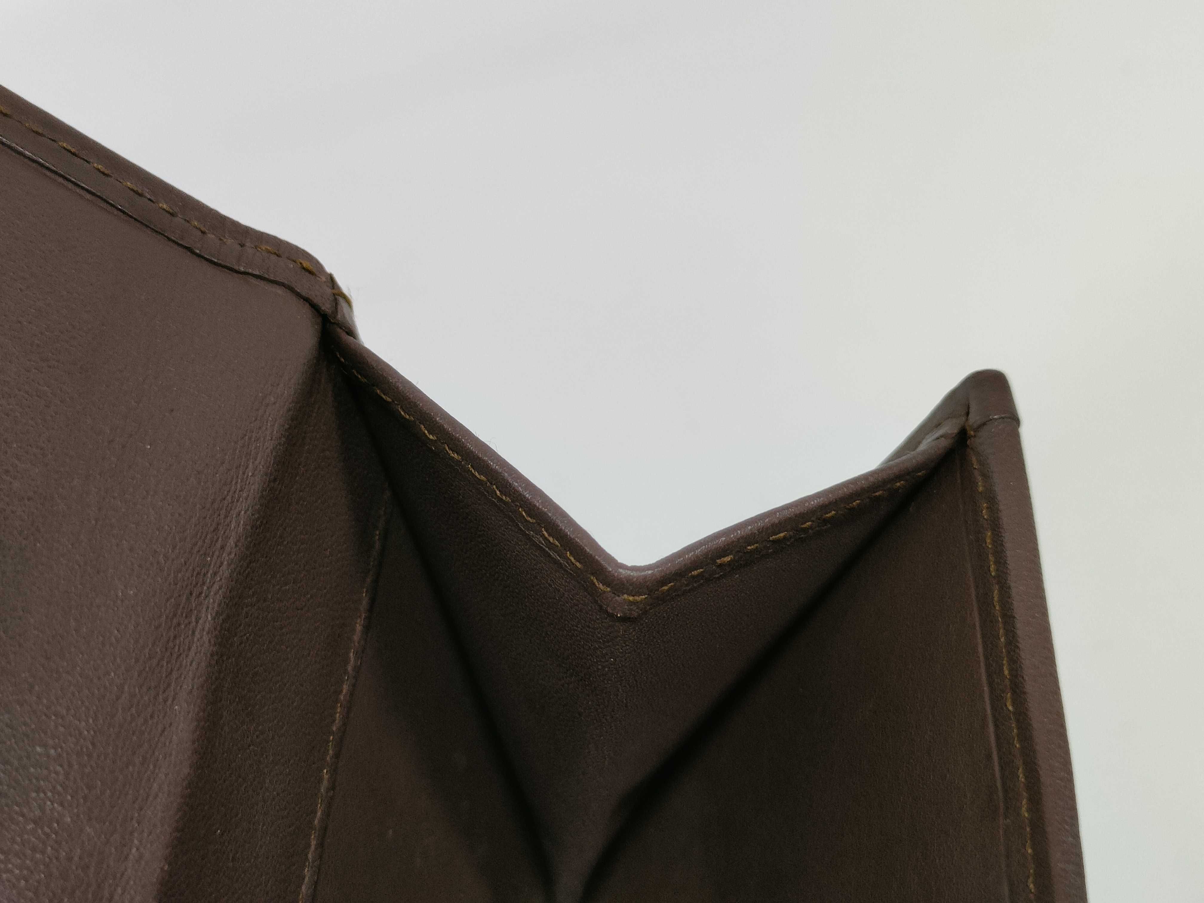Suede Bi-fold Wallet with Double Snap Closure — view 9