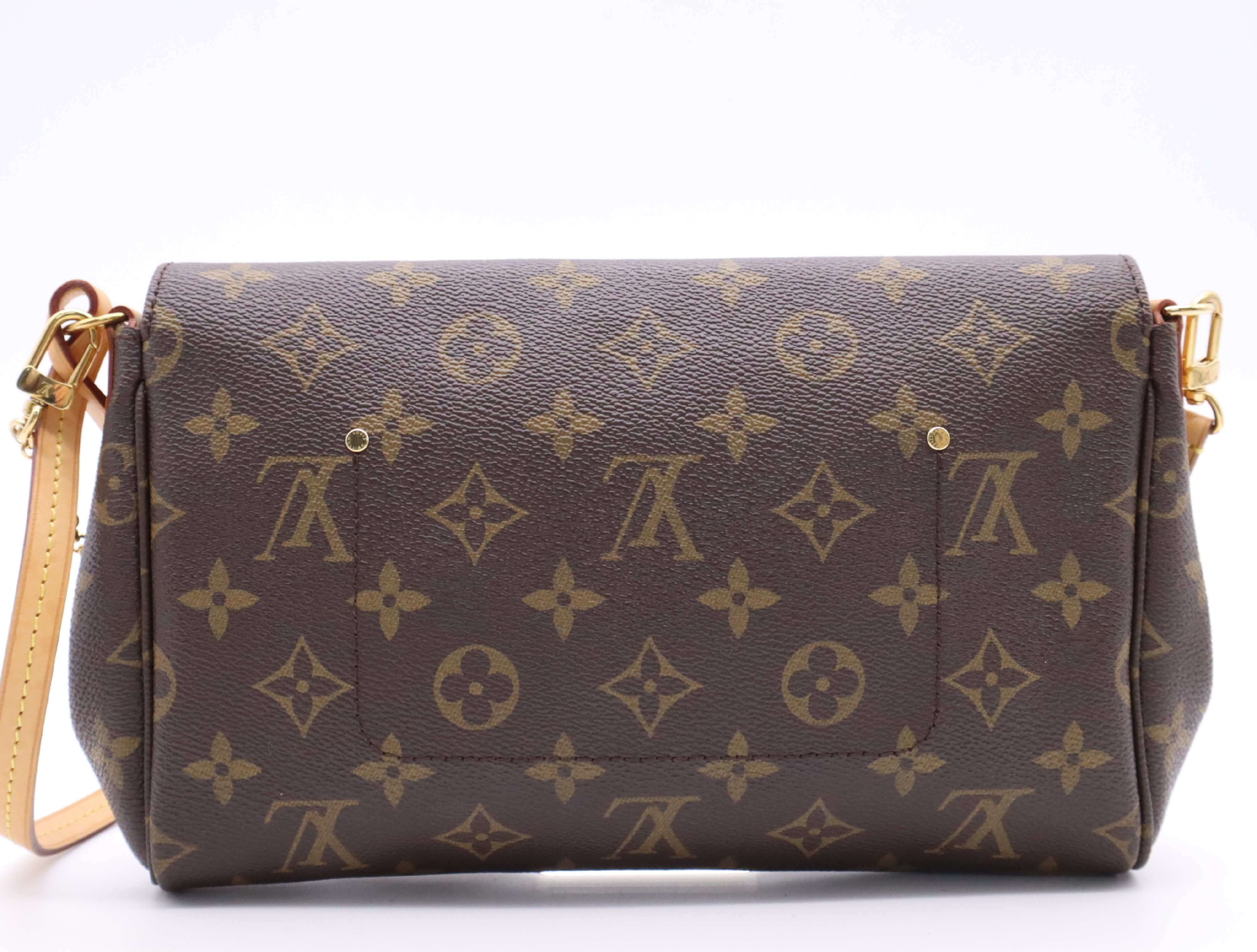 M40718 Monogram Favorite MM Shoulder Bag with Shoulder Strap — view 2