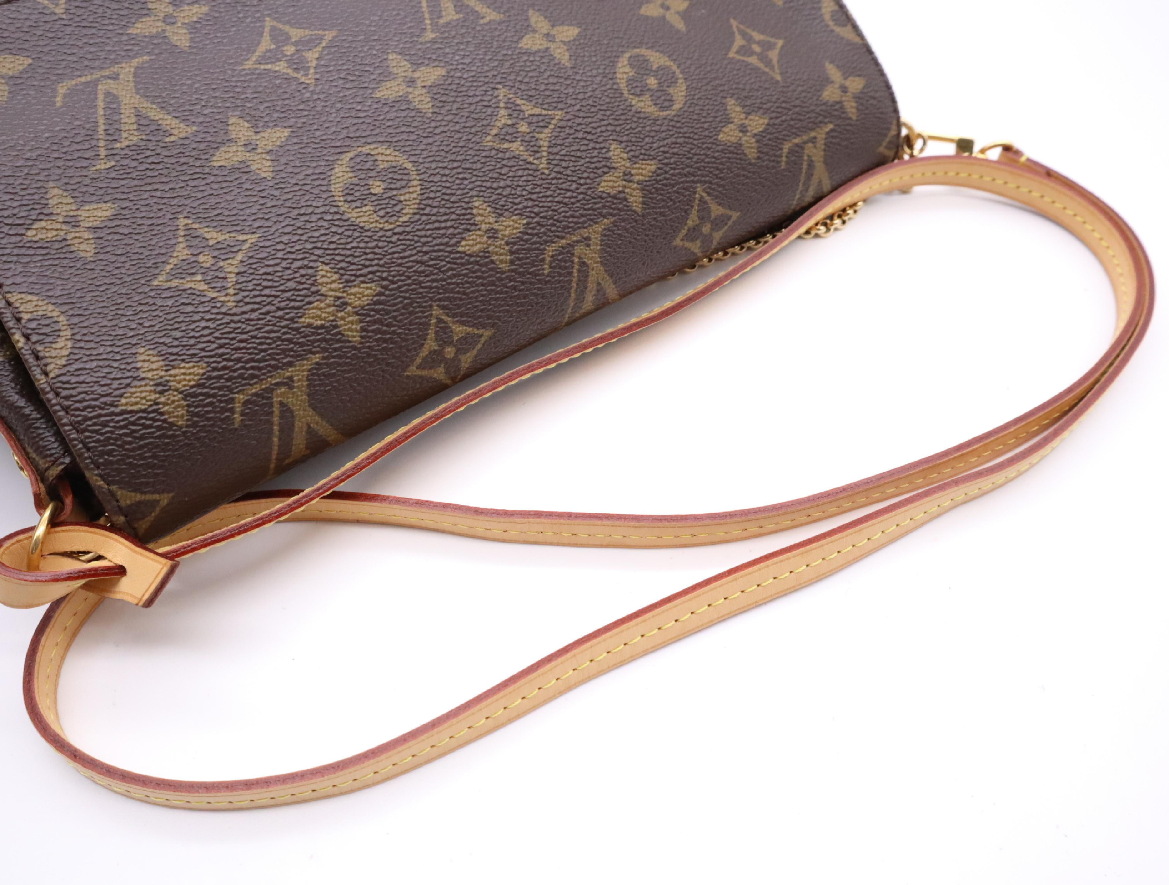 M40718 Monogram Favorite MM Shoulder Bag with Shoulder Strap — view 10