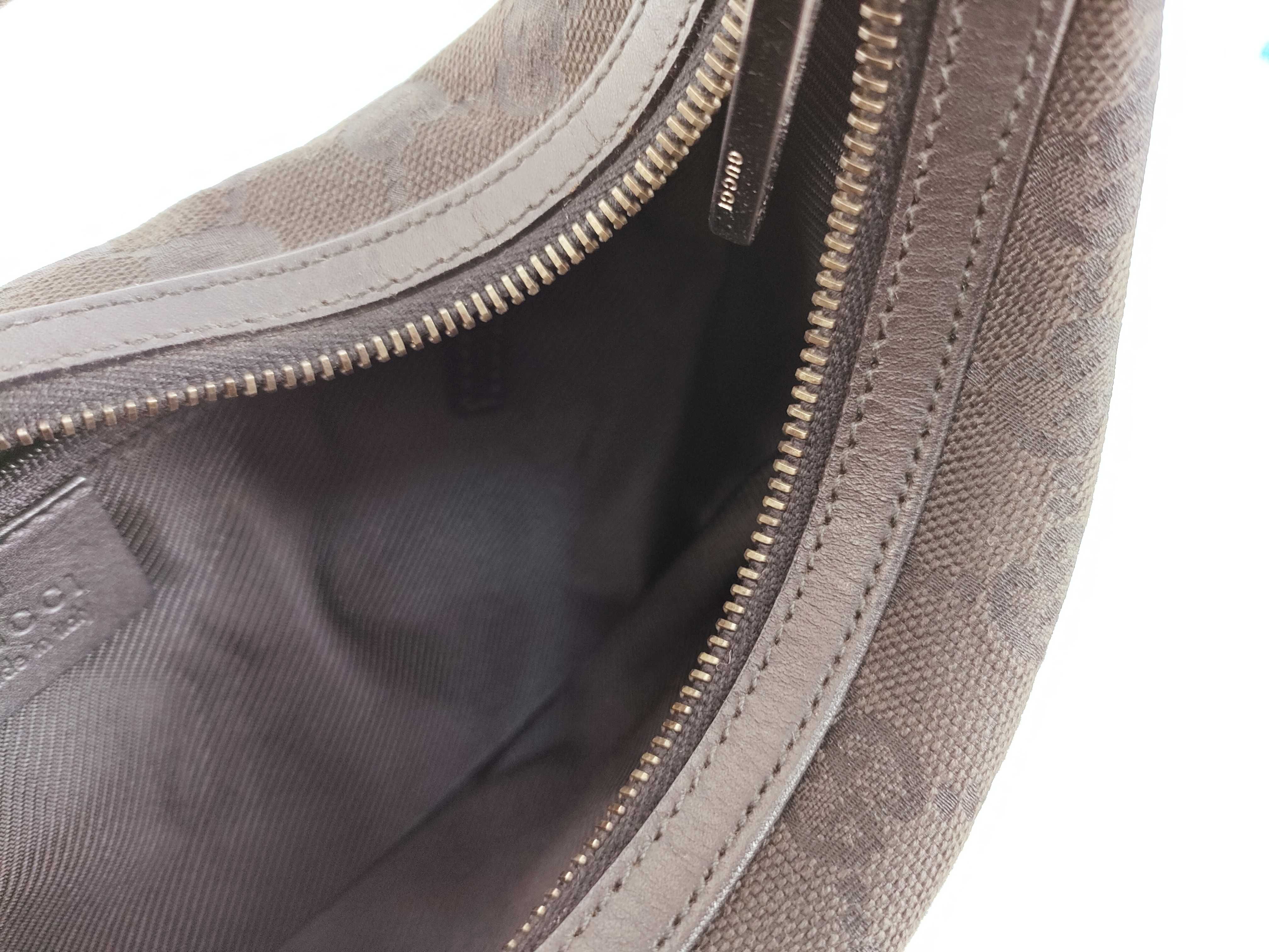 GG Canvas Handbag, Black — view 11