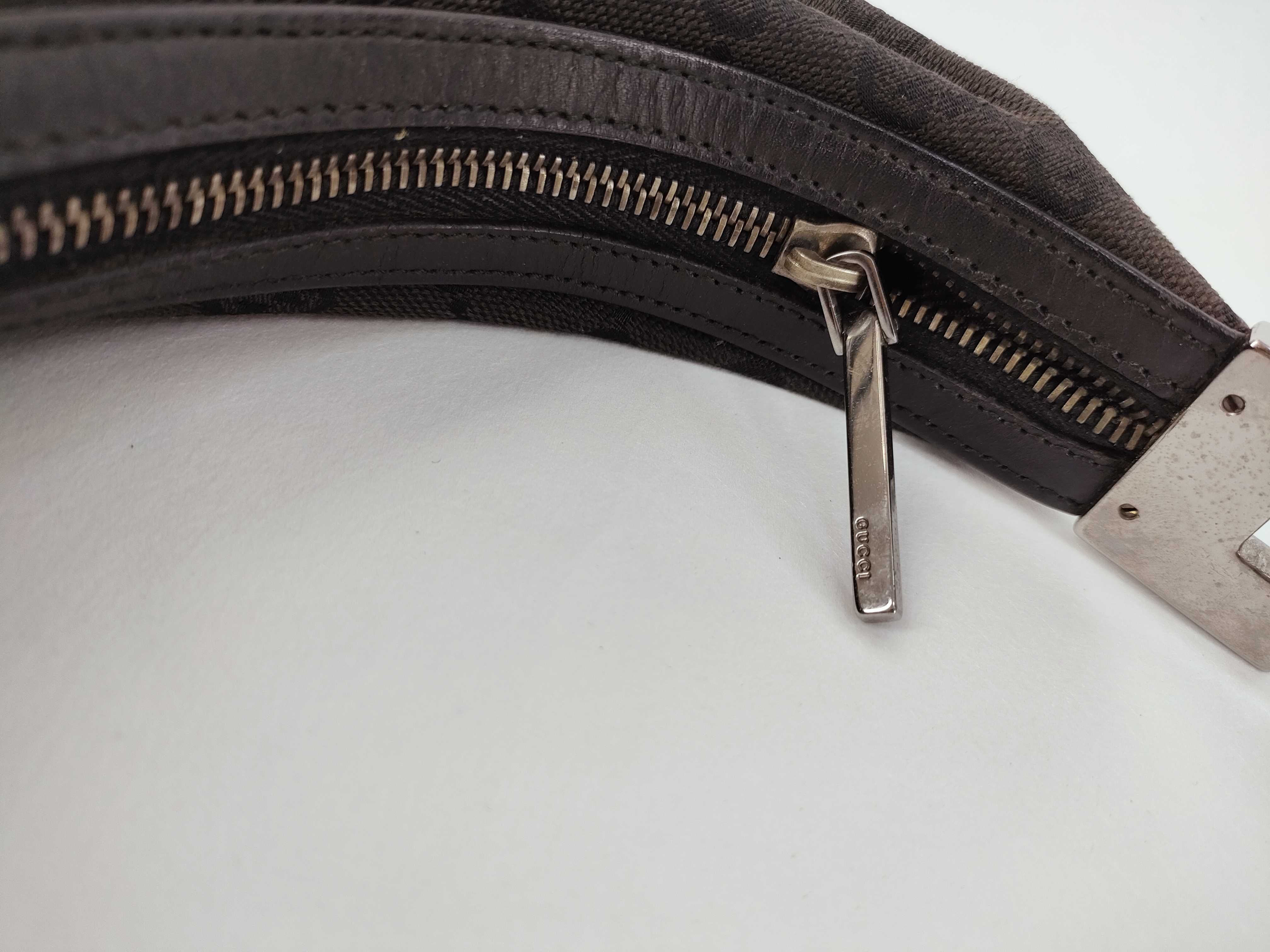 GG Canvas Handbag, Black — view 6
