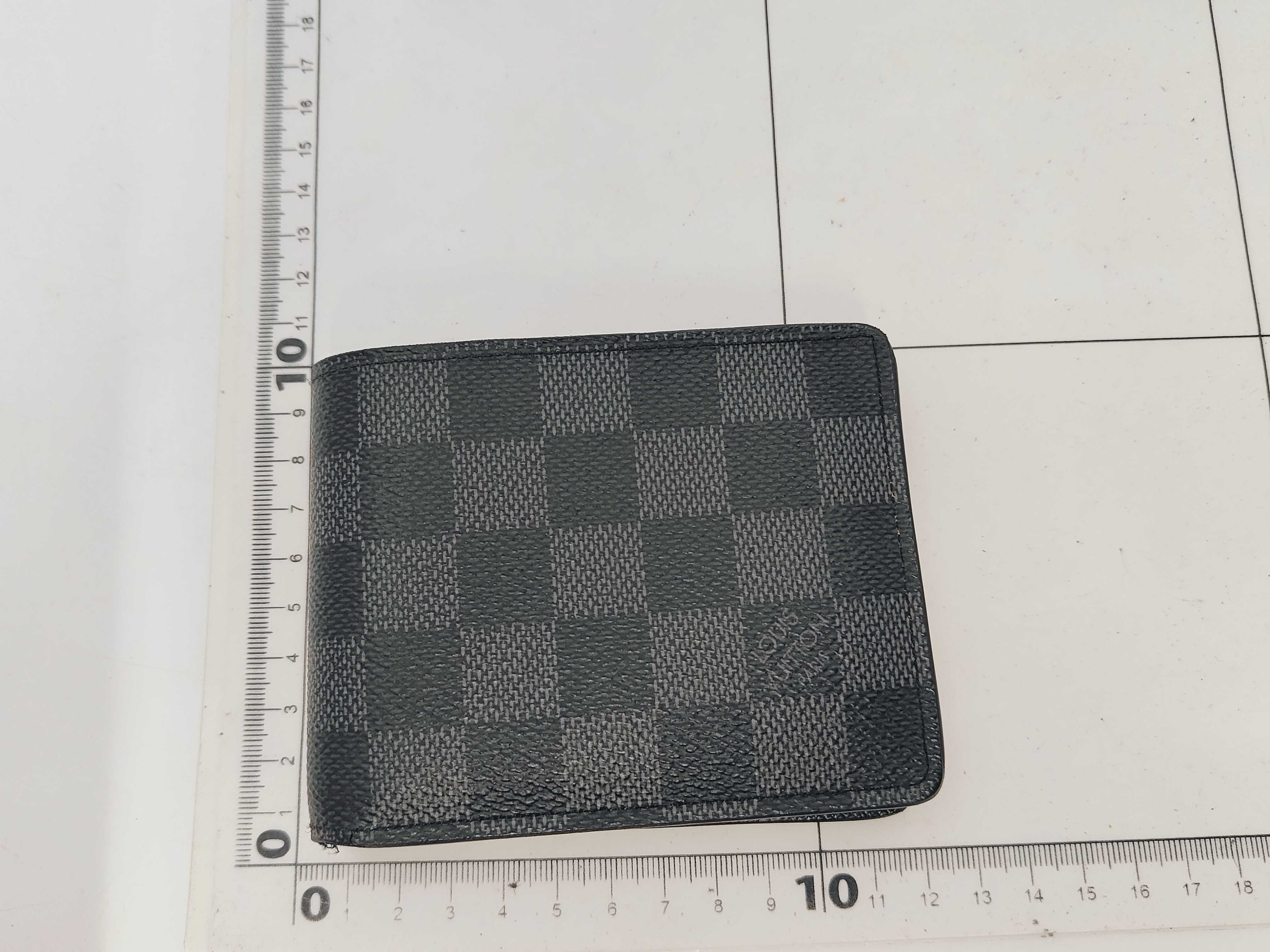 Damier brand bag, black, Portefeuille Marco N63261SD2178 wallet — view 2