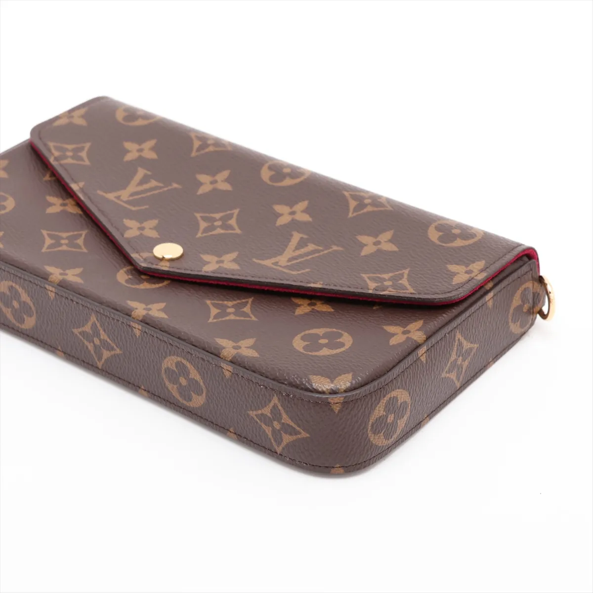 Monogram Pochette Felicie M81896 Brown Pouch - — view 3