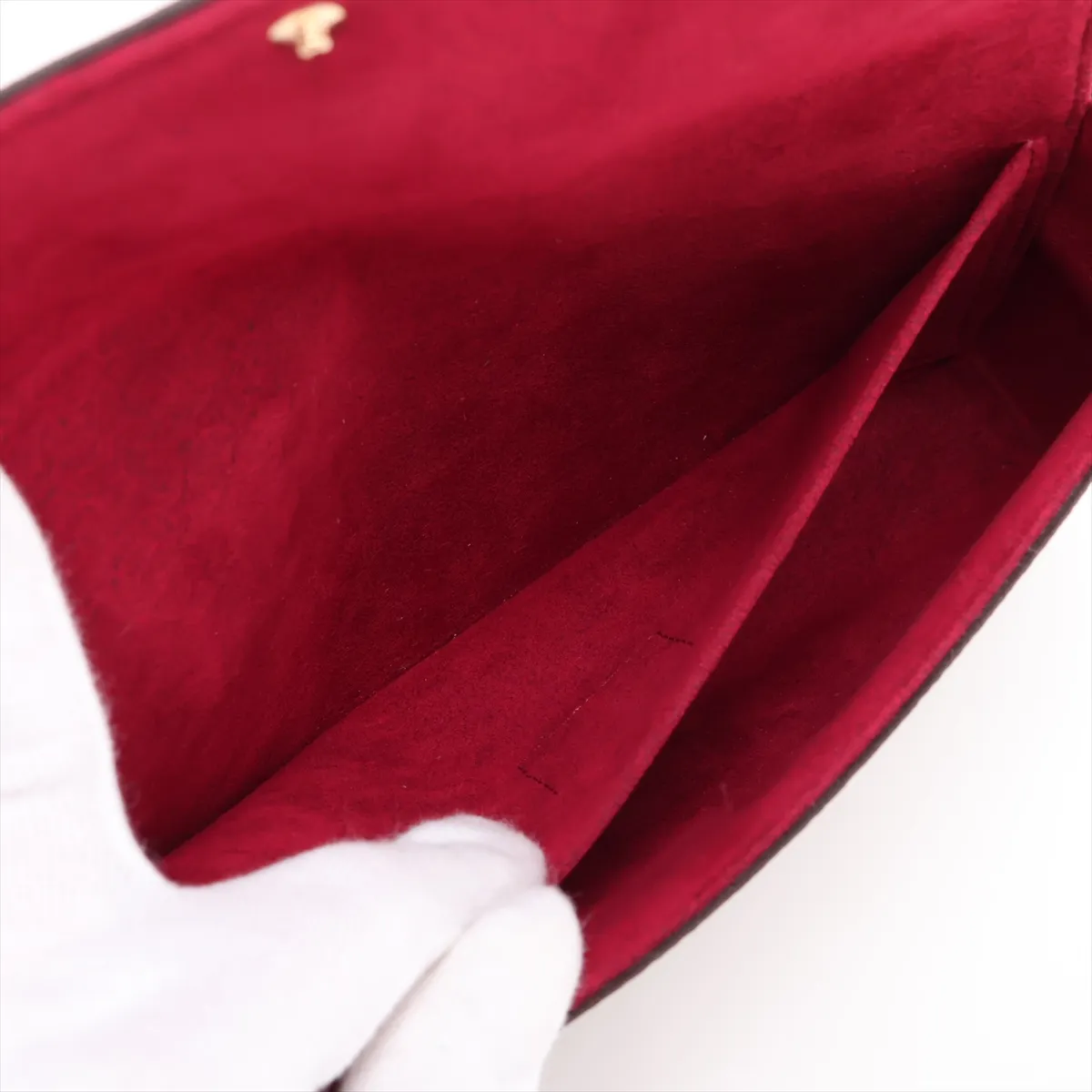 Monogram Pochette Felicie M81896 Brown Pouch - — view 7