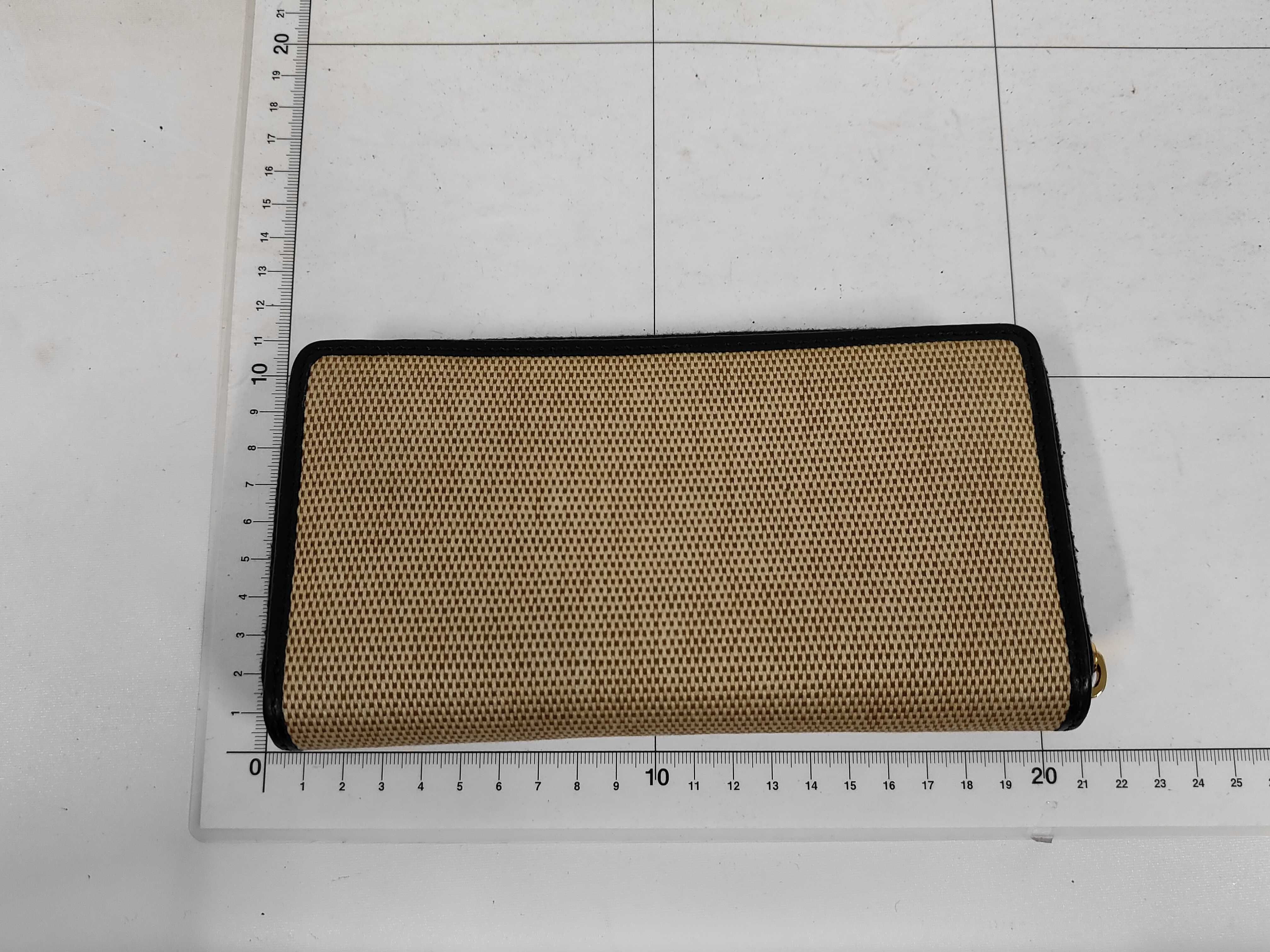 621889 Canvas 1955 Horsebit Round Zip Wallet — view 2