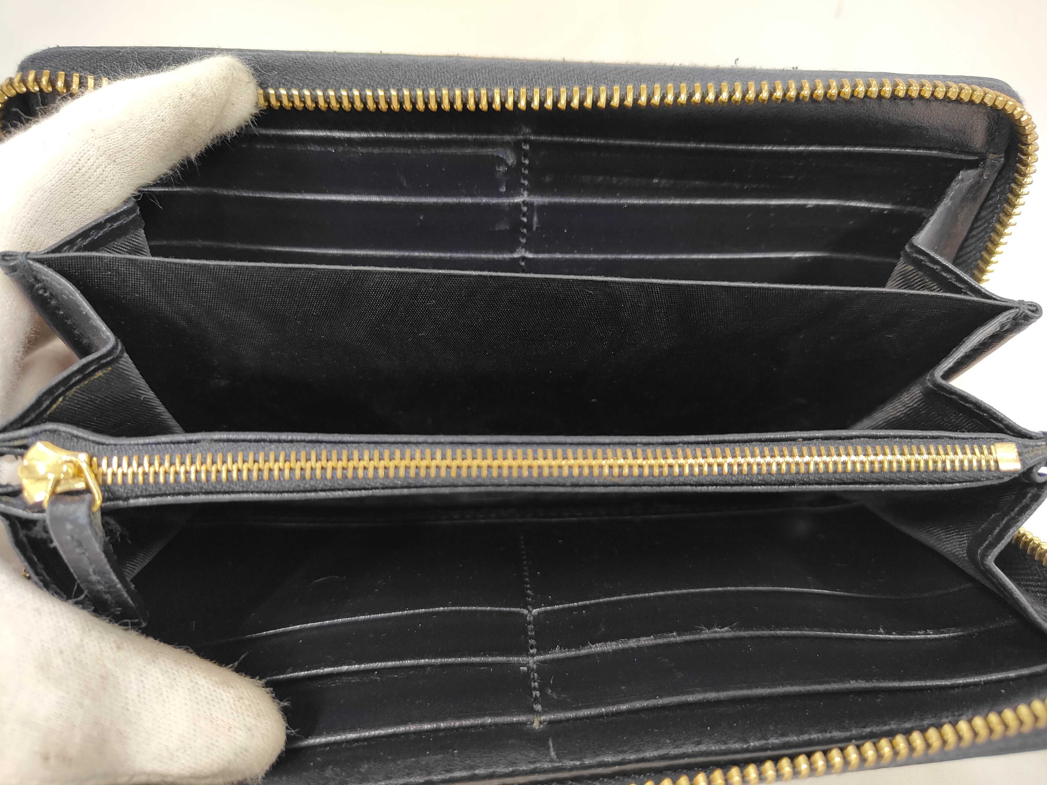 621889 Canvas 1955 Horsebit Round Zip Wallet — view 6