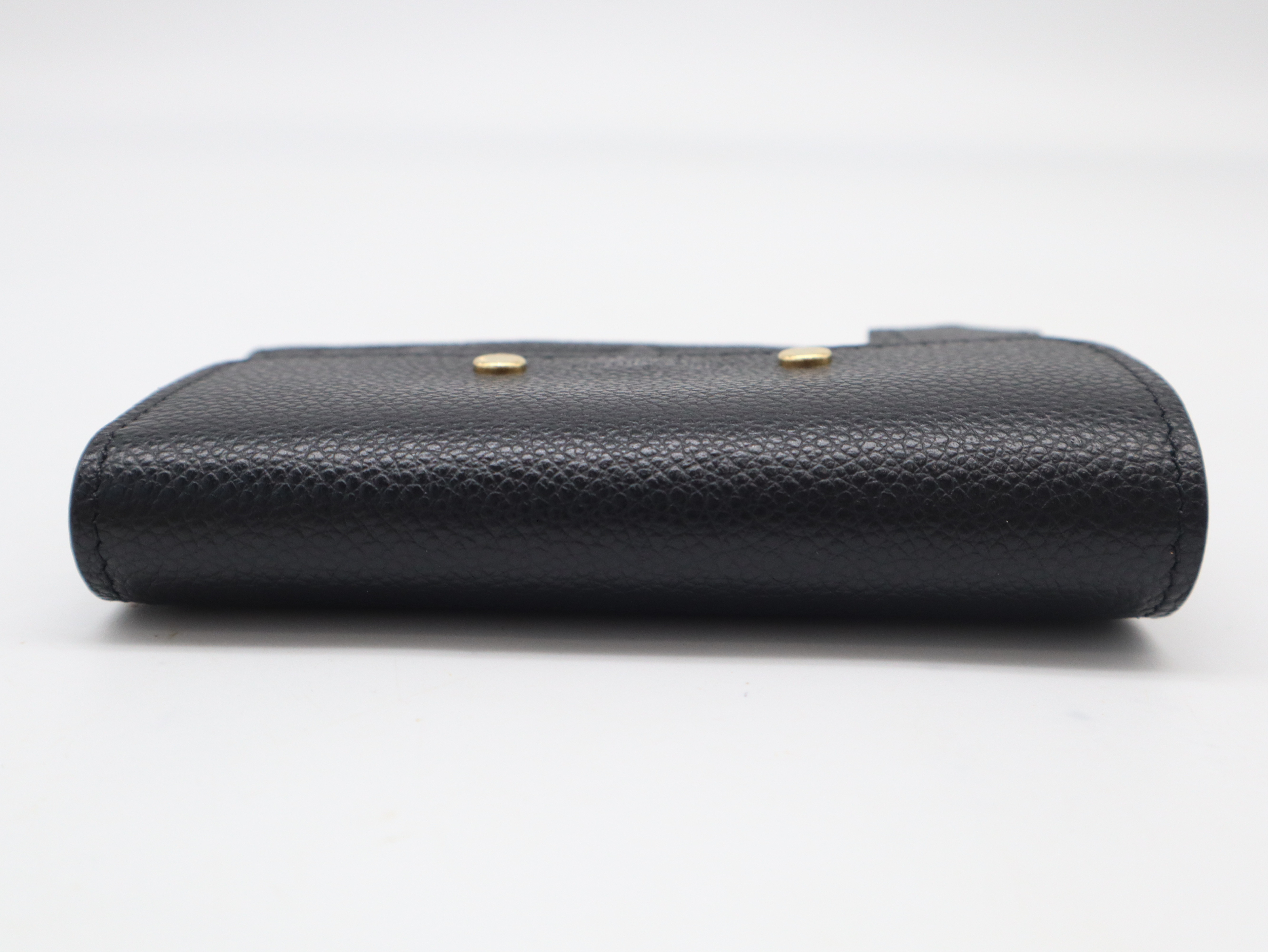 M62184 Monogram Empreinte Portefeuille Pont Neuf Compact Noir Wallet with Box and Dust Bag — view 3