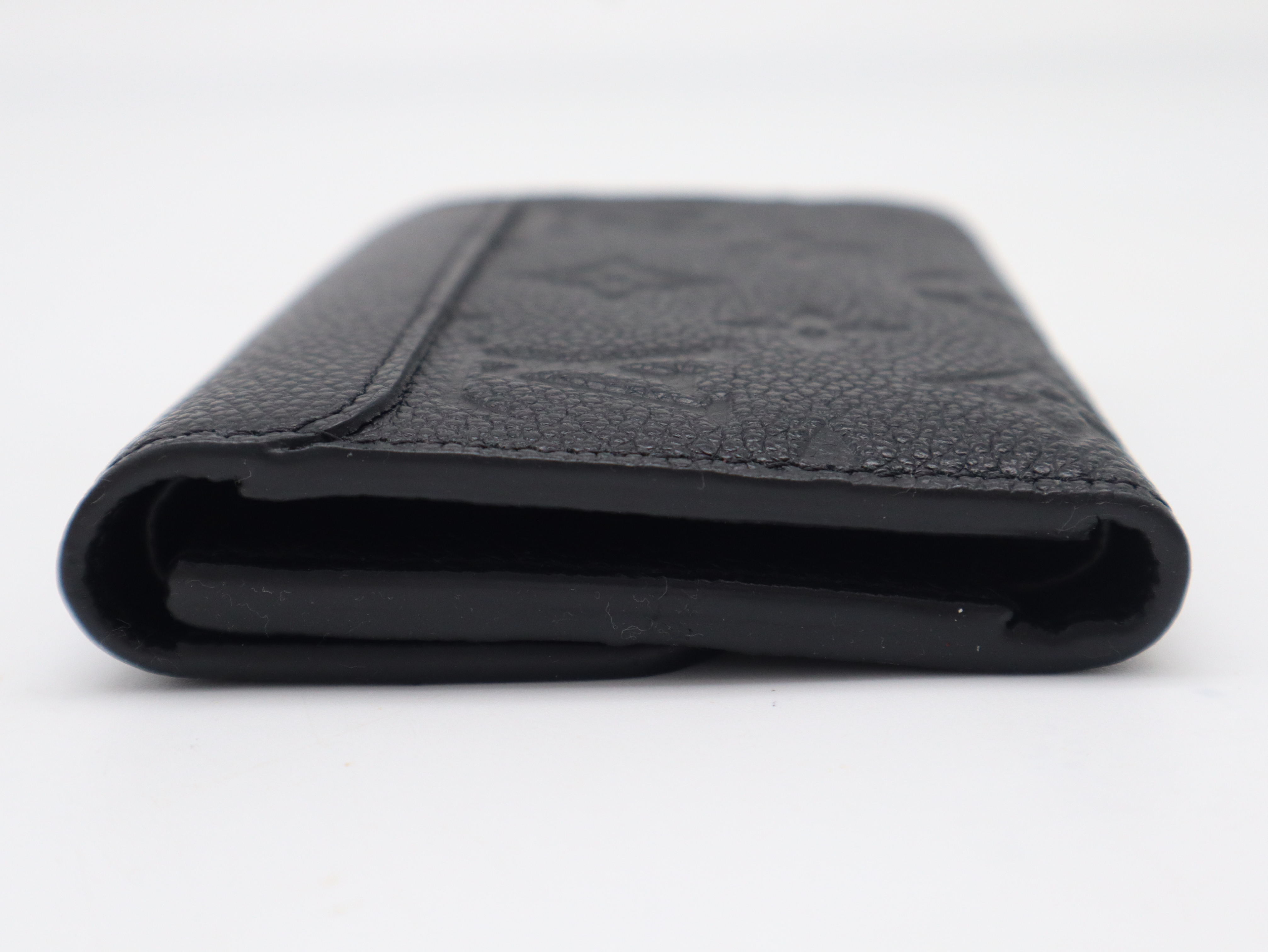 M62184 Monogram Empreinte Portefeuille Pont Neuf Compact Noir Wallet with Box and Dust Bag — view 6