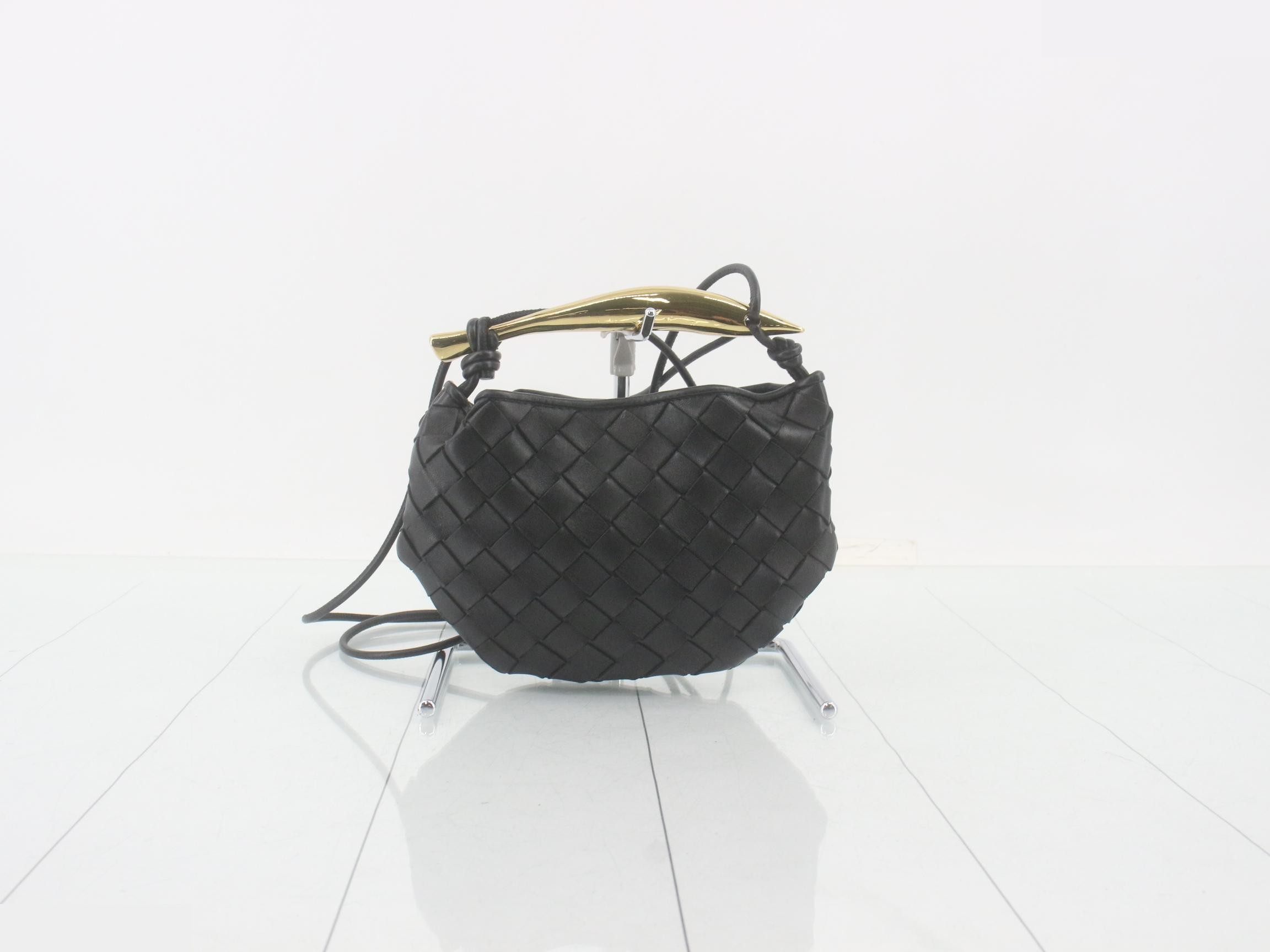 Intrecciato Mini Sardine Black — view 2