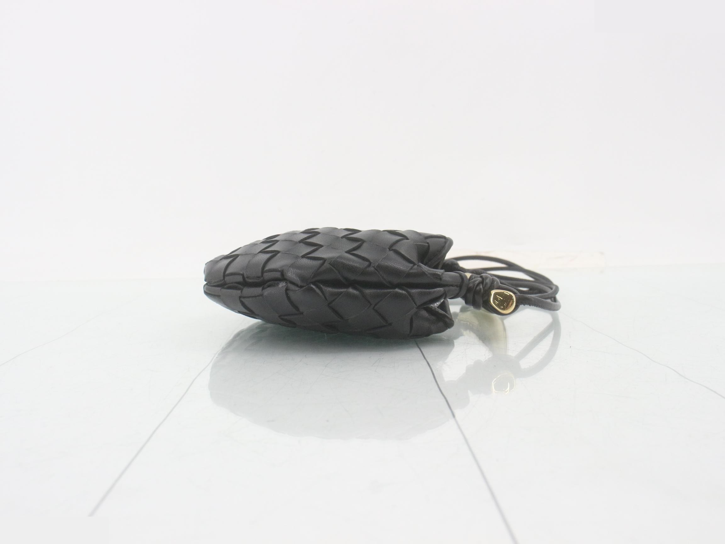 Intrecciato Mini Sardine Black — view 3