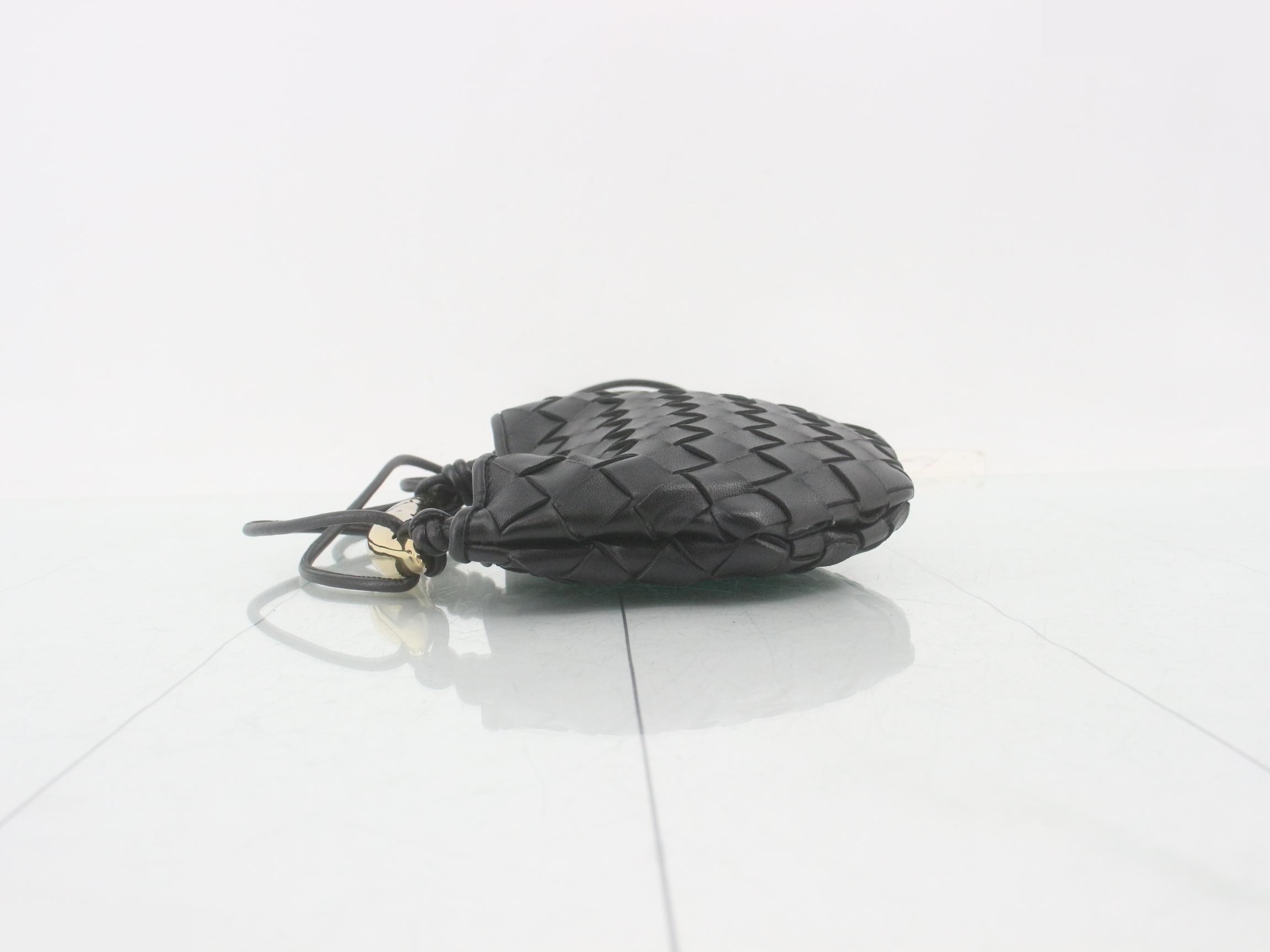Intrecciato Mini Sardine Black — view 4