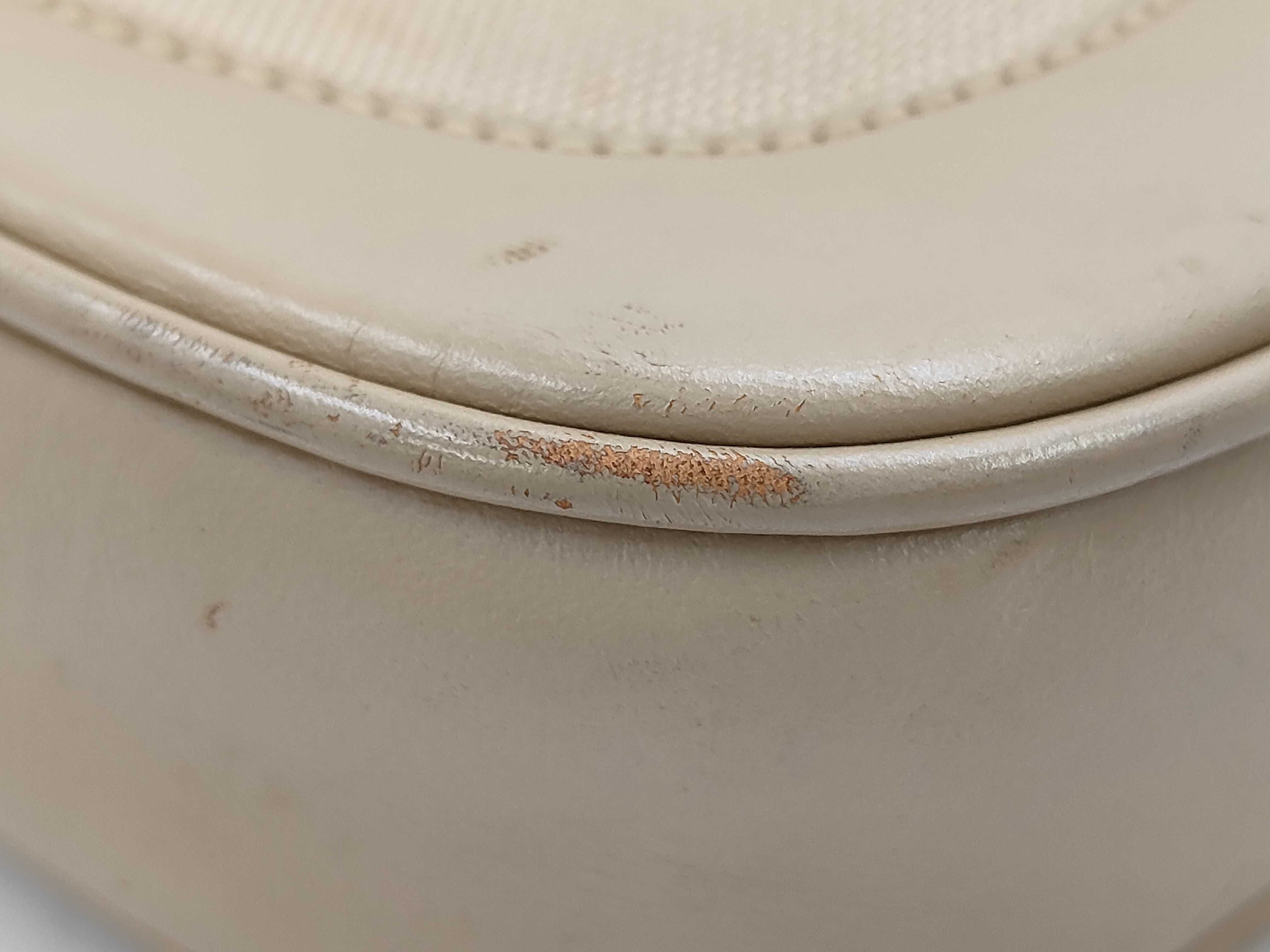 Jackie Gucci Handbag Jackie Beige Canvas Leather Shoulder Bag — view 4