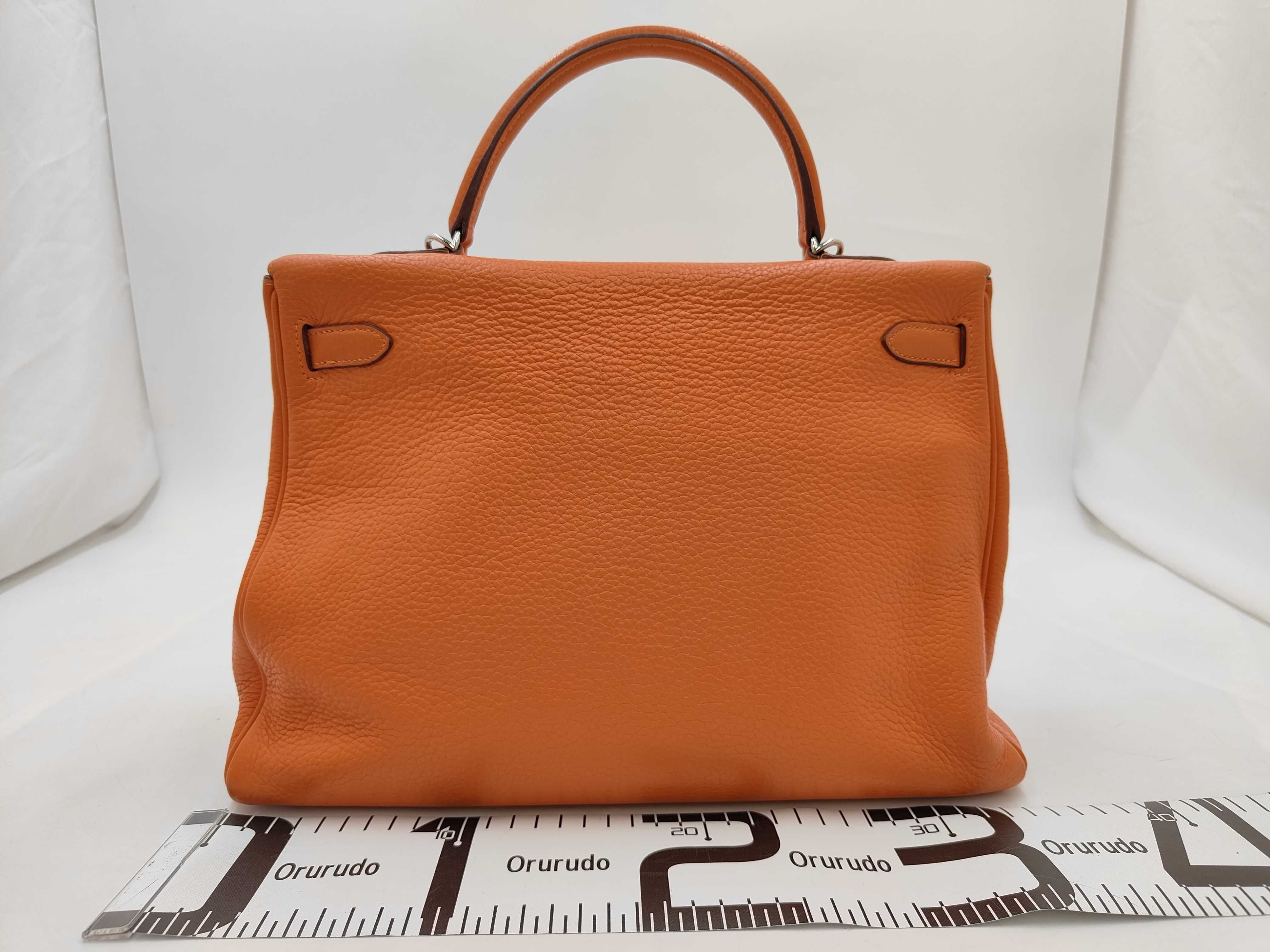 Kelly Orange Handbag — view 2
