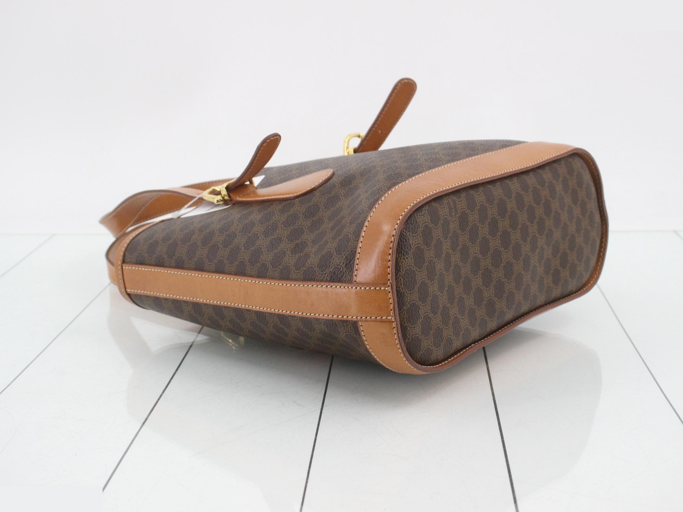 Macadam Shopper Tote, Brown, 24 x 10 cm — view 5
