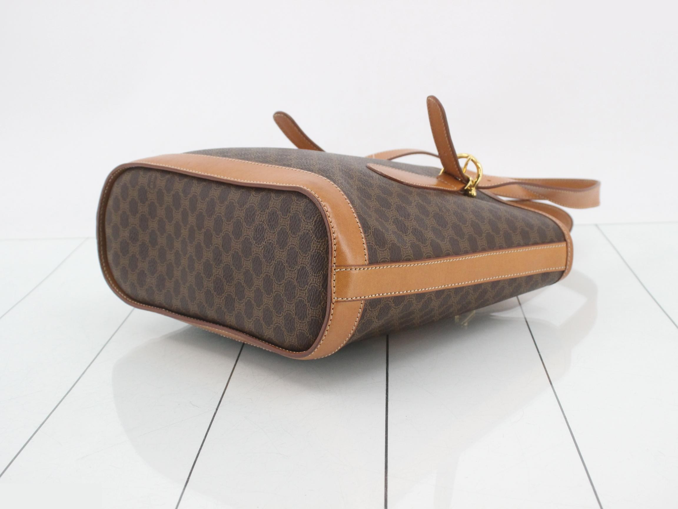 Macadam Shopper Tote, Brown, 24 x 10 cm — view 6