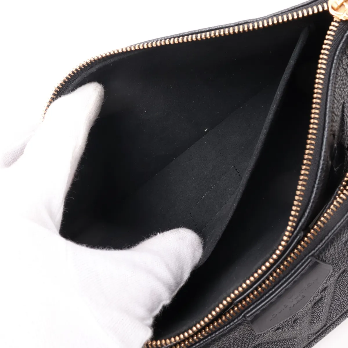 Monogram Empreinte Multipochette Accessoires M80399 Black (RFID detected) — view 9