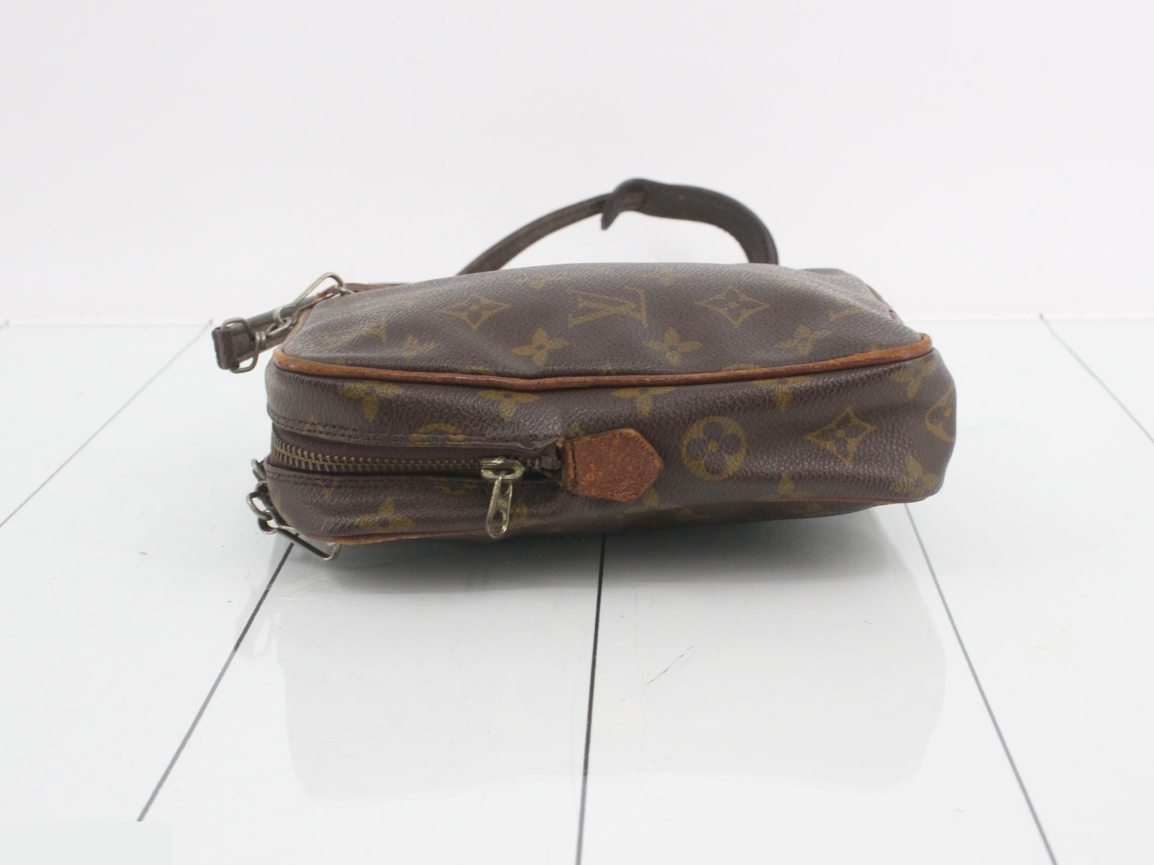 Monogram Danube (older model) shoulder bag — view 4