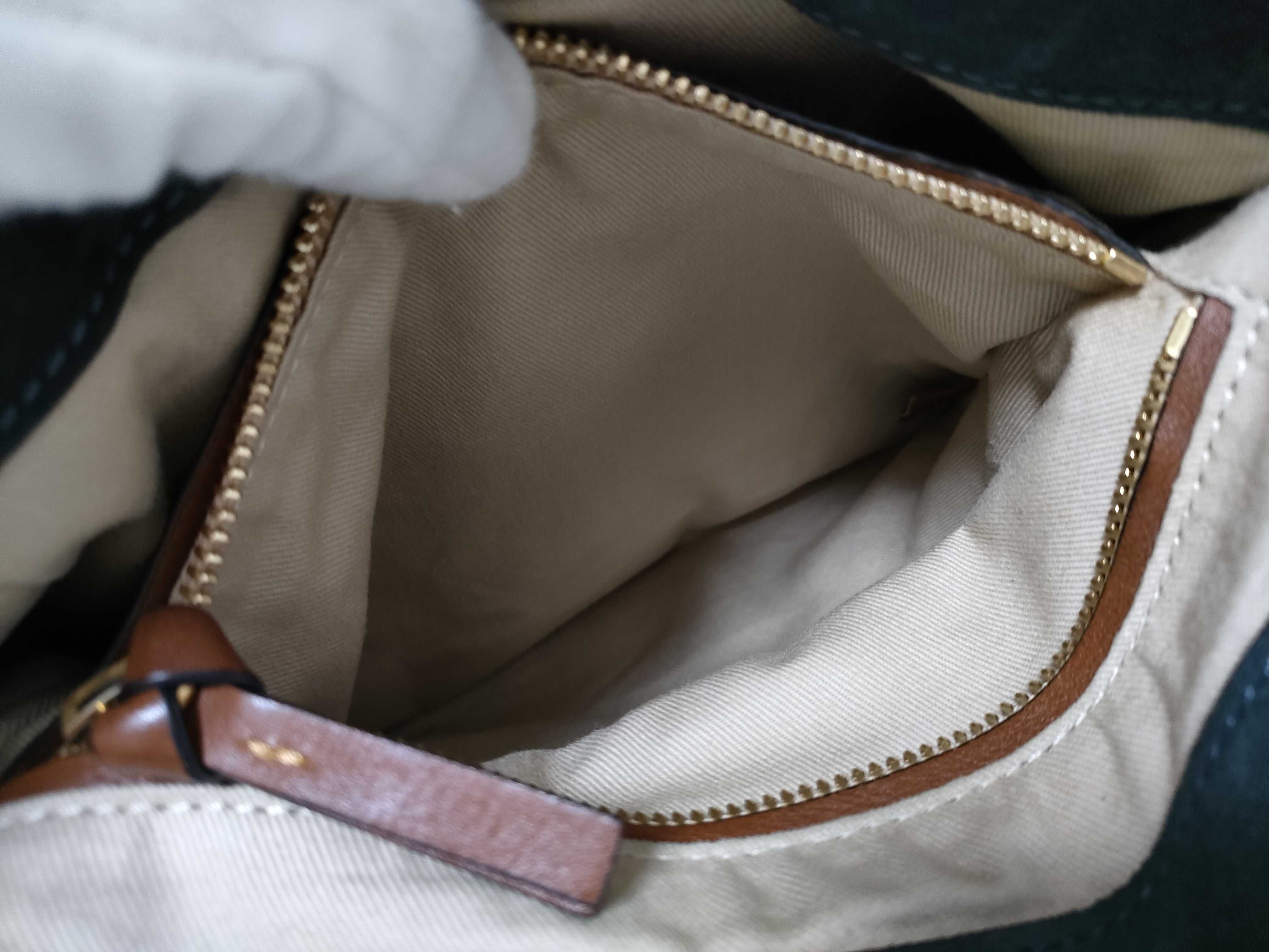 LEXA 2-way handbag, suede shoulder bag — view 11