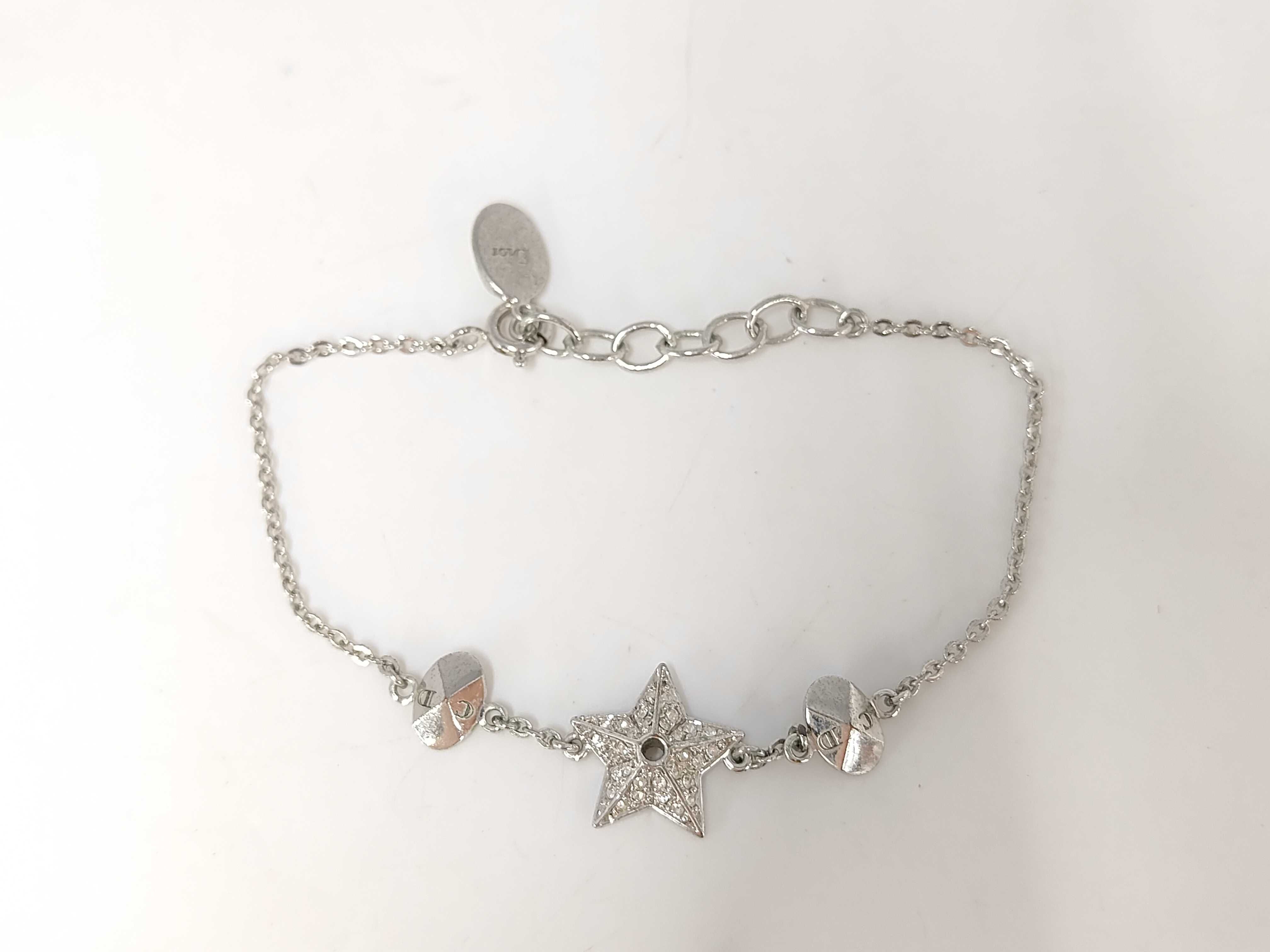 Rhinestone Star Charm Bracelet (Bracelet/Bangle) — view 2