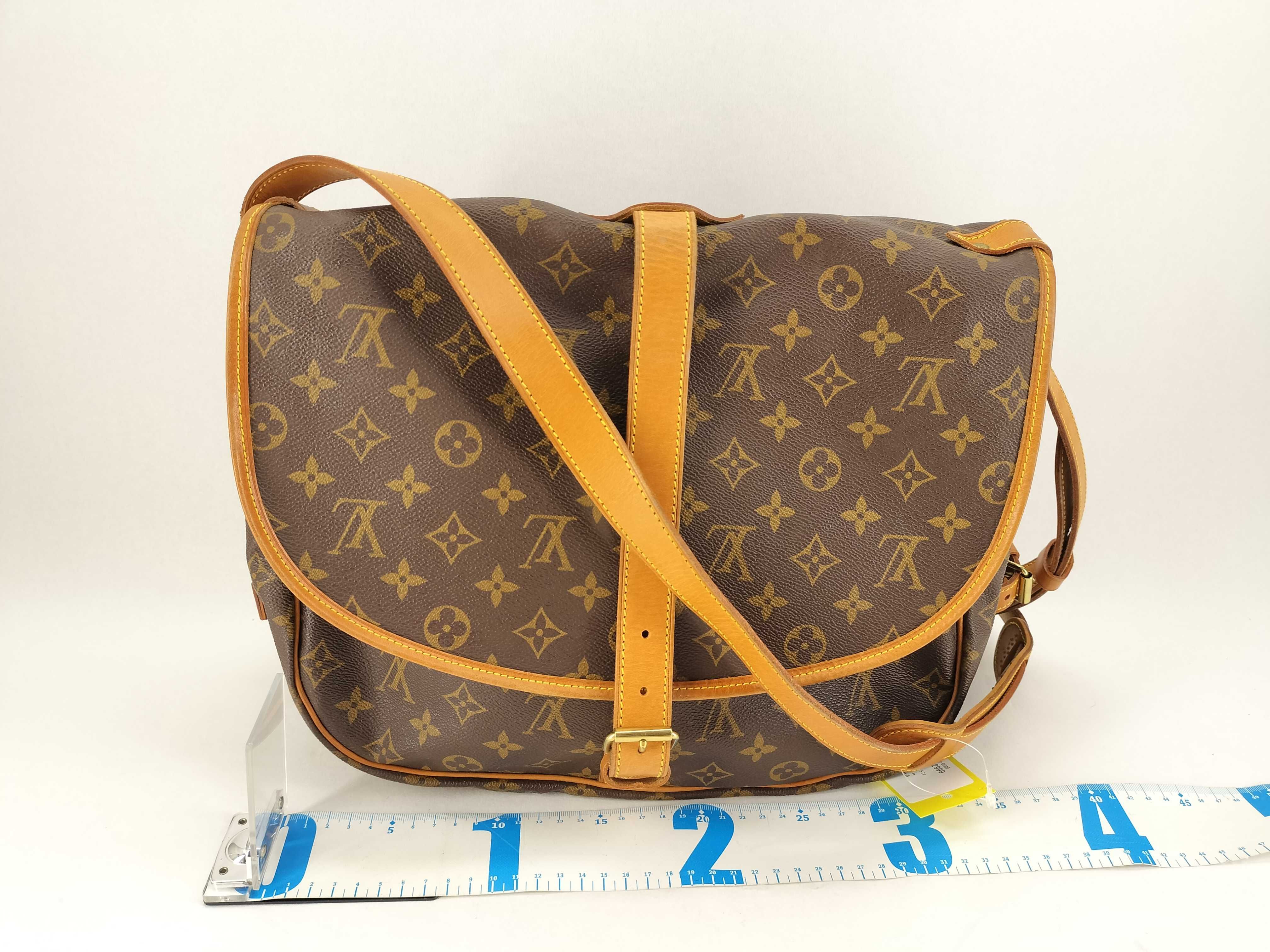 Monogram Saumur Shoulder Bag — view 2