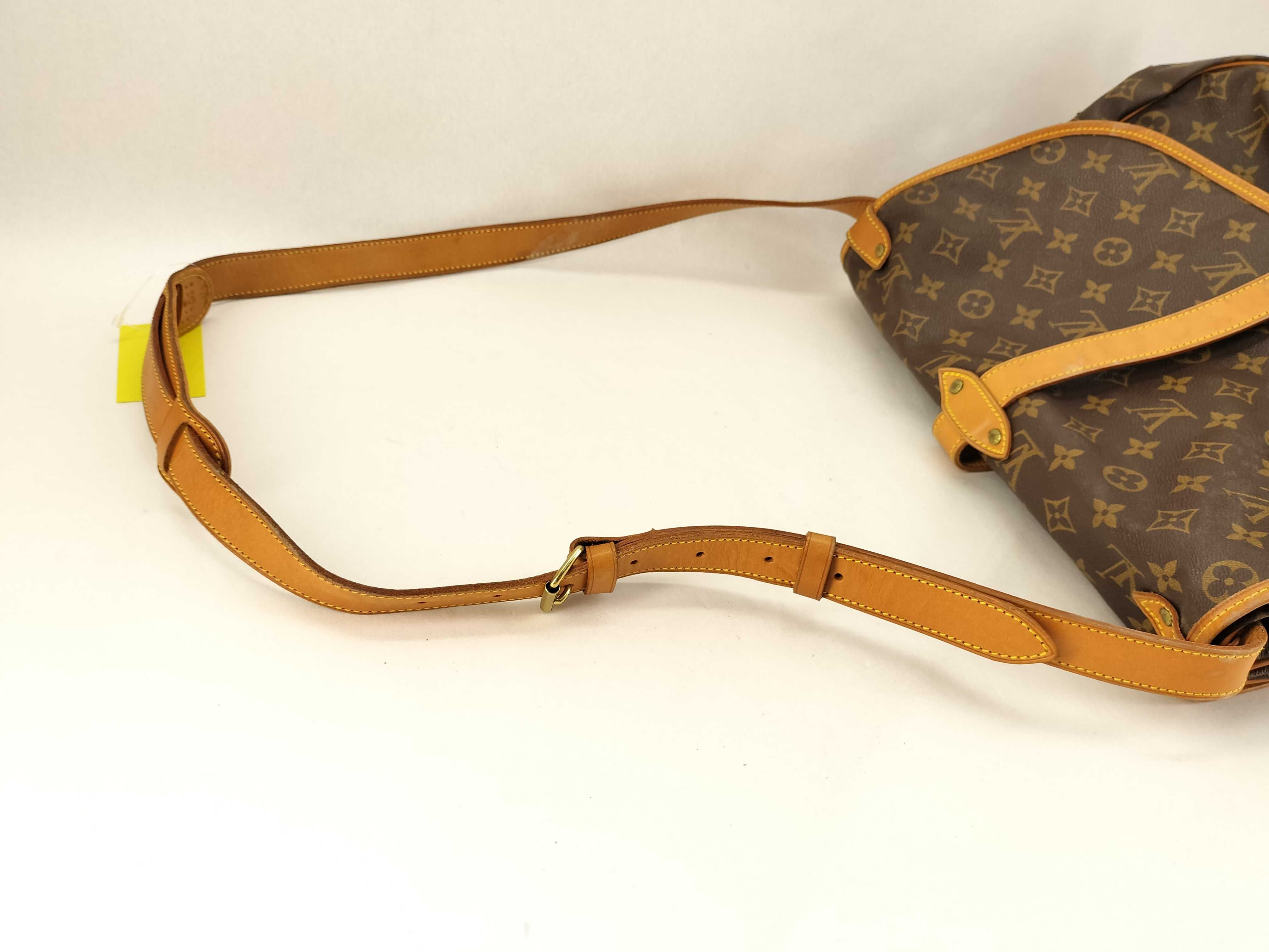 Monogram Saumur Shoulder Bag — view 3