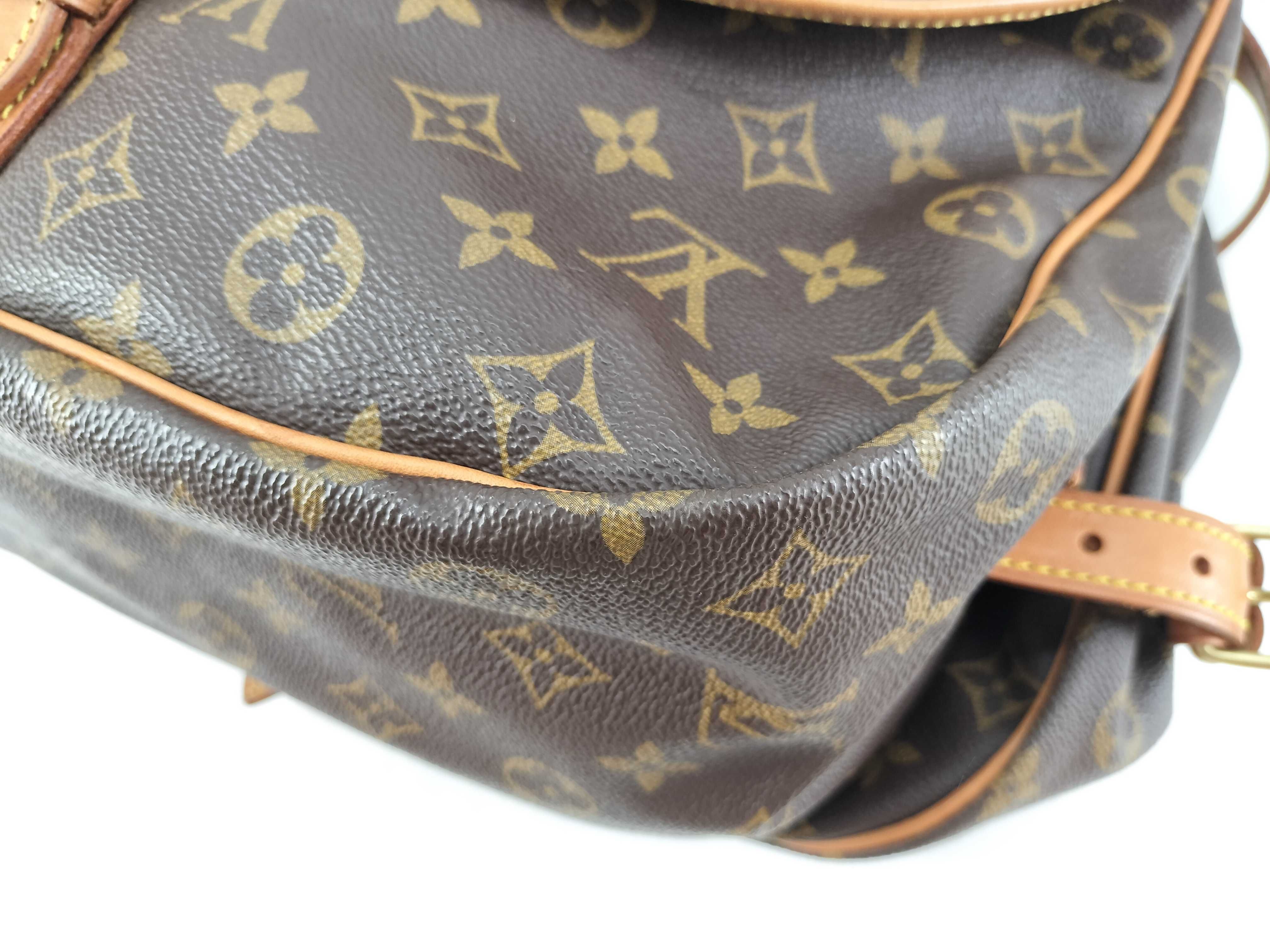 Monogram Saumur Shoulder Bag — view 7
