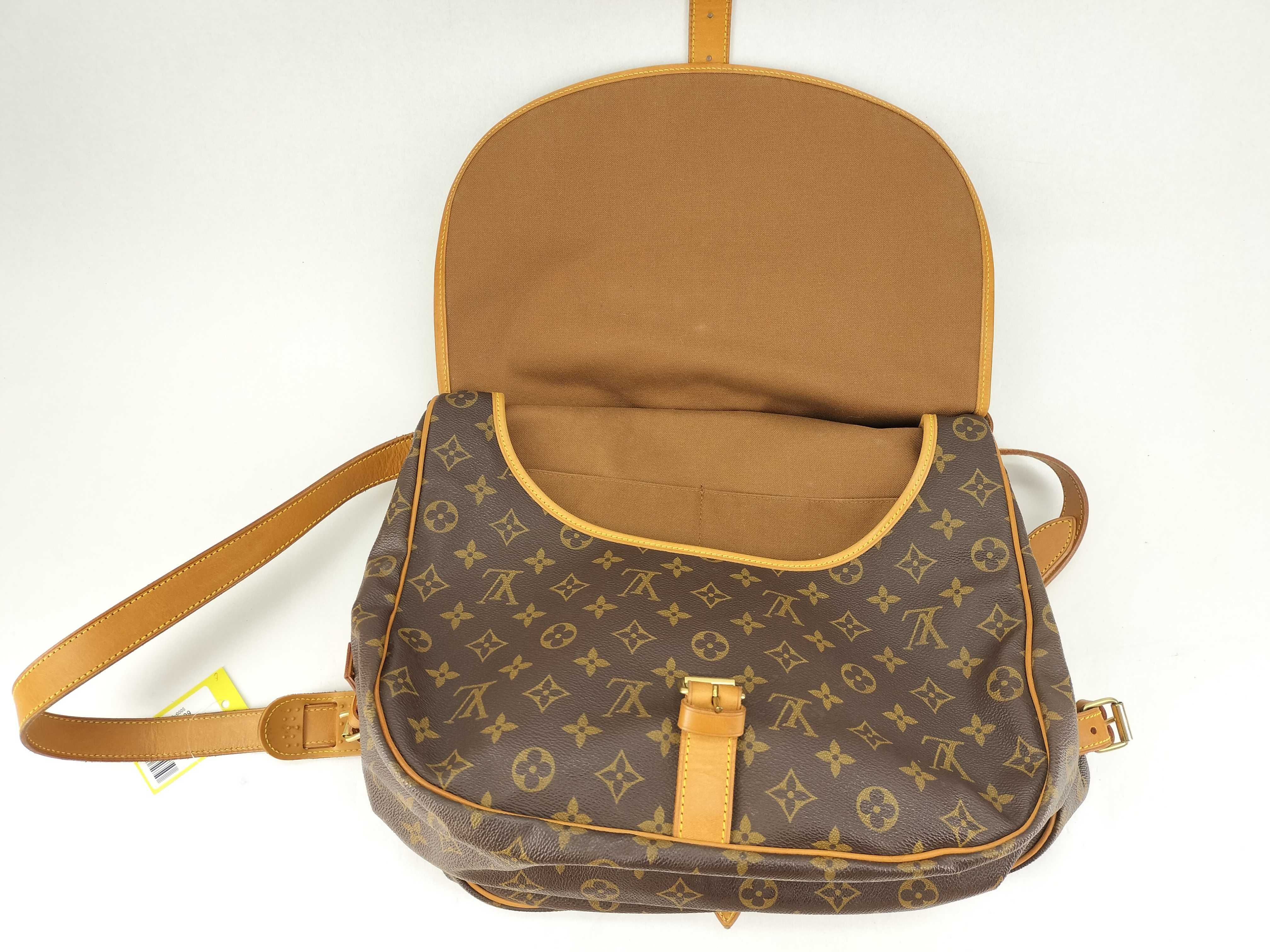 Monogram Saumur Shoulder Bag — view 8