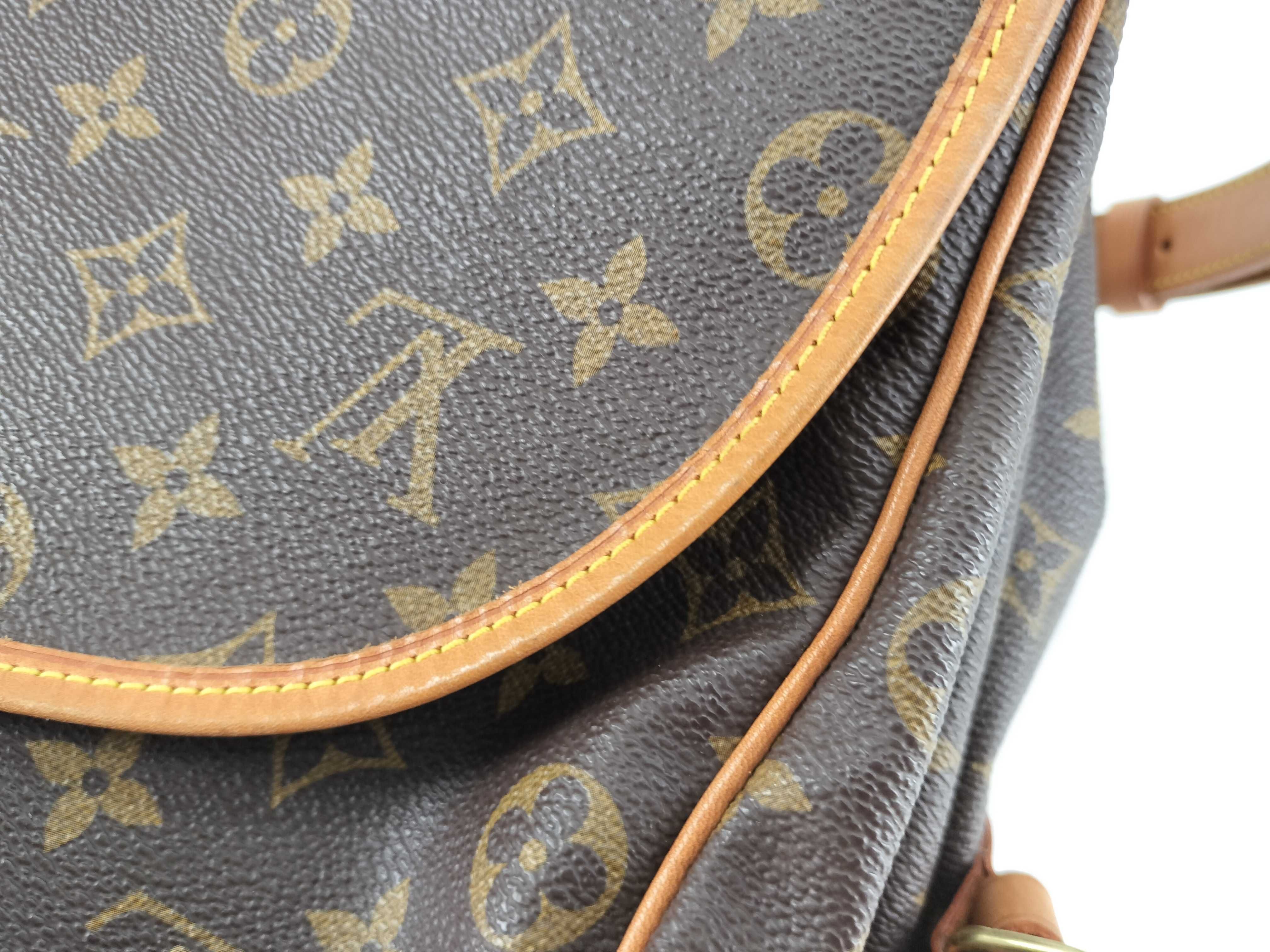 Monogram Saumur Shoulder Bag — view 10