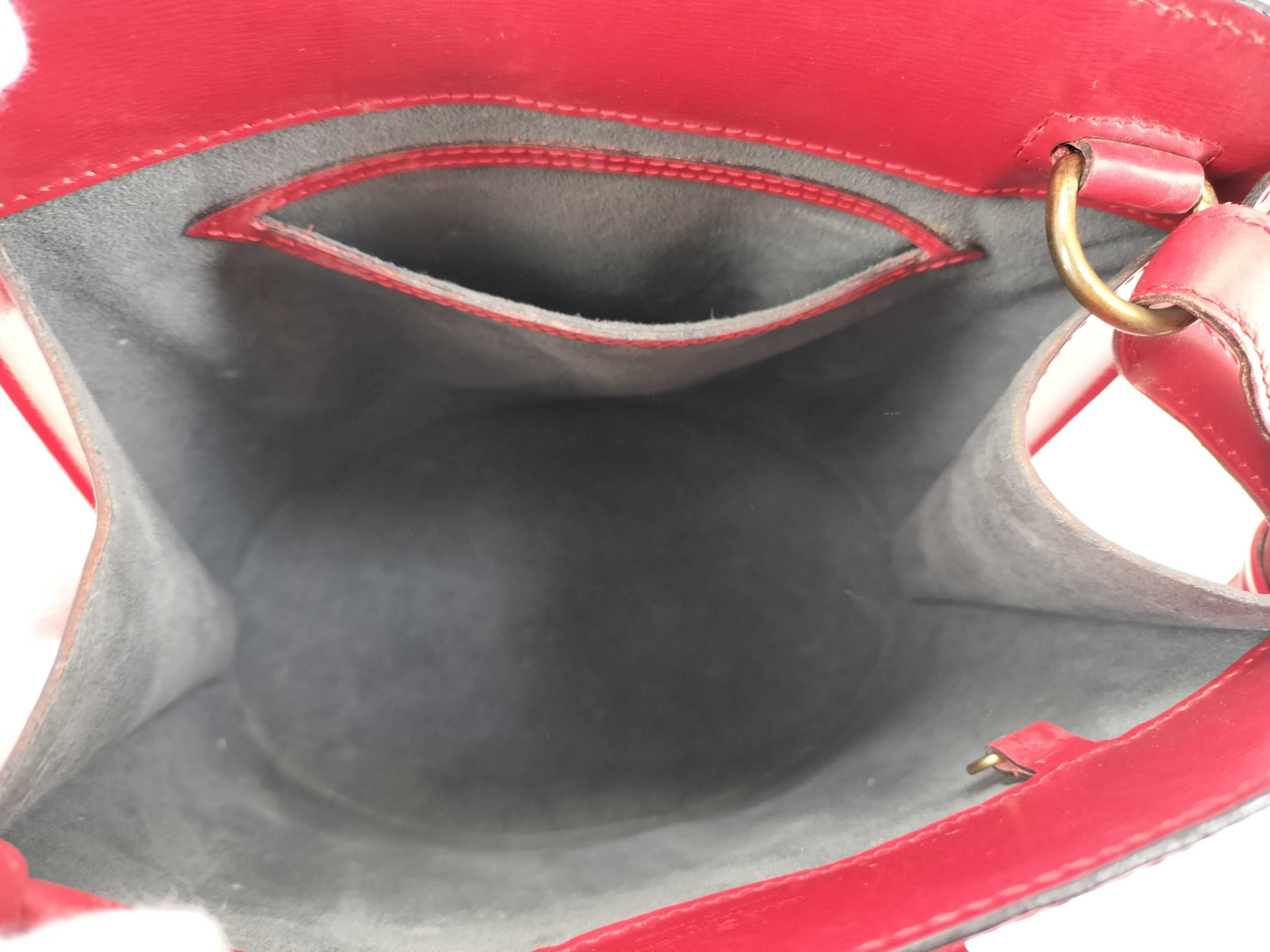 Epi M52257 Cluny Castilian Red Shoulder Bag — view 11