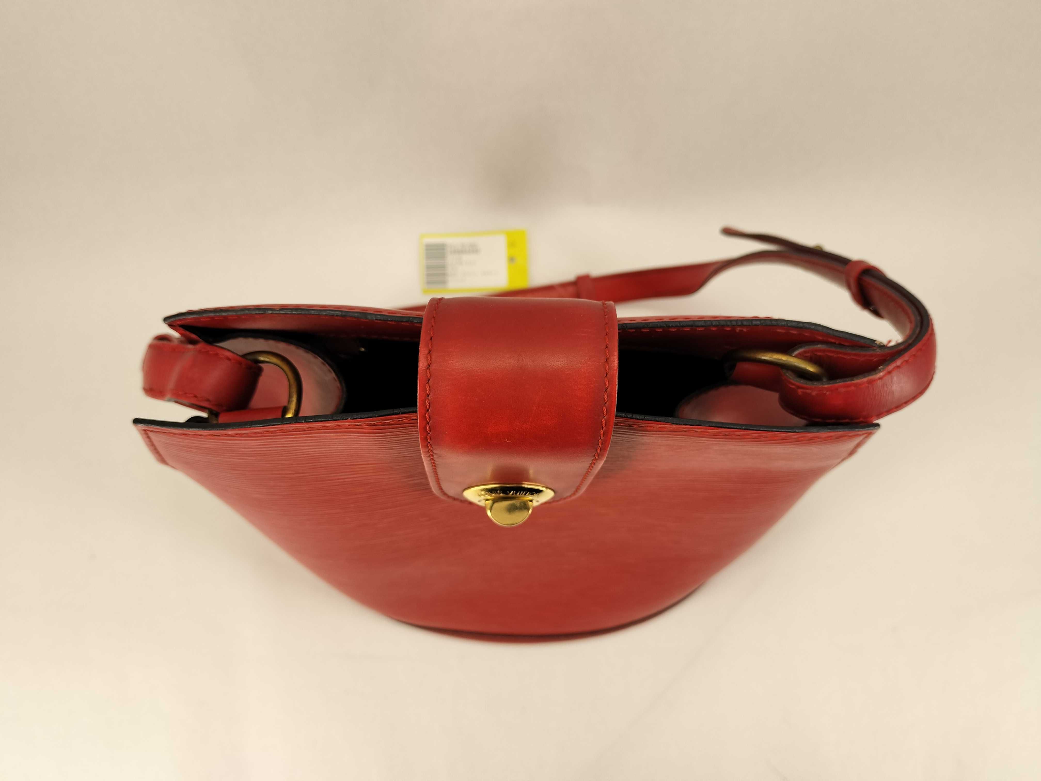 Epi M52257 Cluny Castilian Red Shoulder Bag — view 9