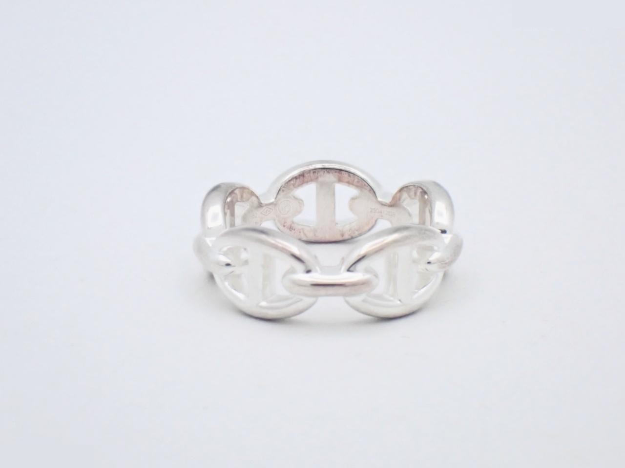 Chaine d'Ancre ring, Ag925/5.5g, stamped 52, actual size #11 — view 2
