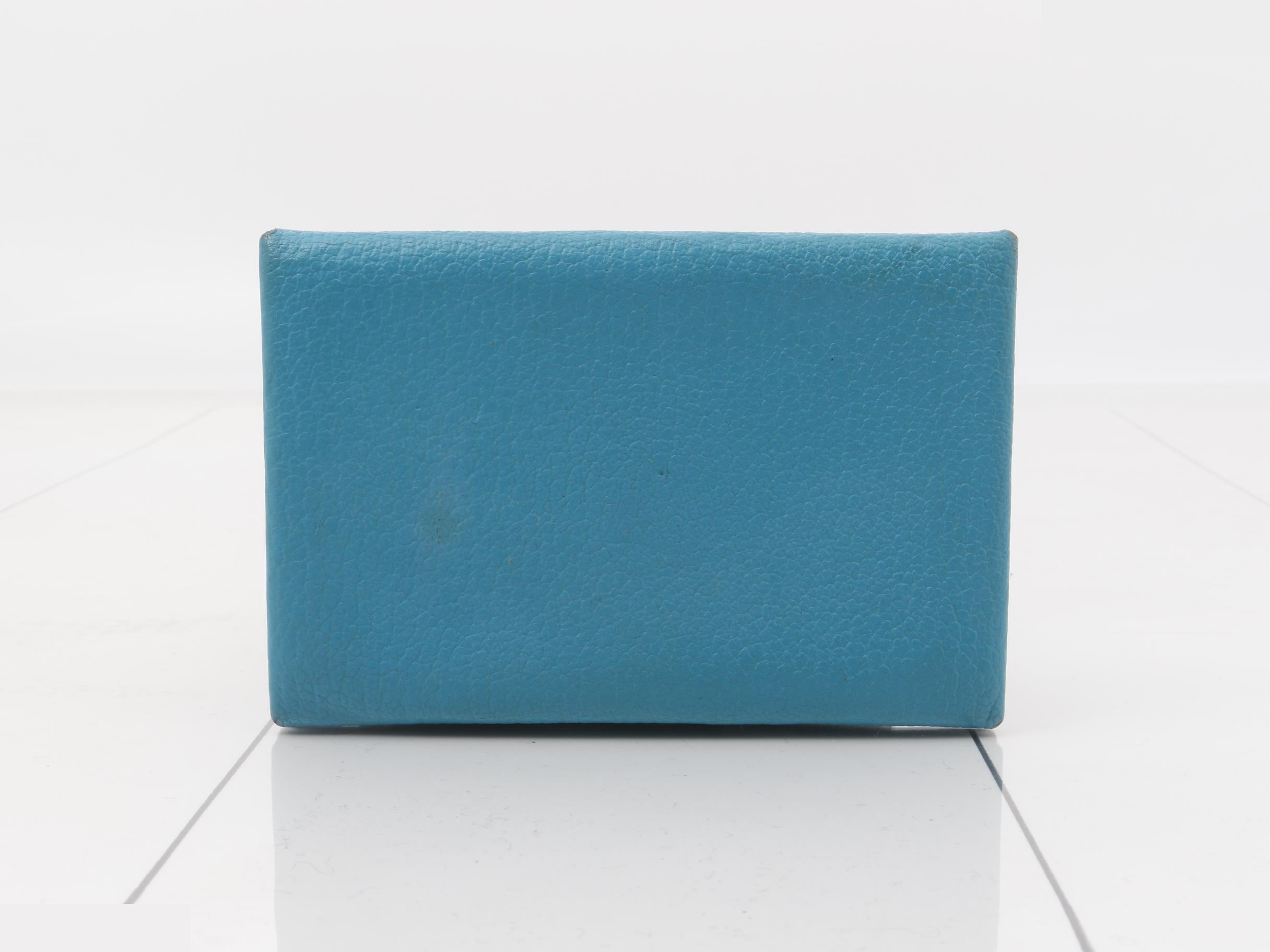 Calvi card case, R stamp — view 2
