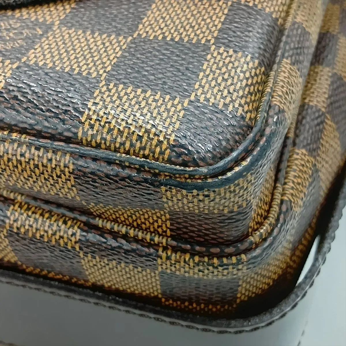 Damier Naviglio N45255 TH1001 Brown — view 10