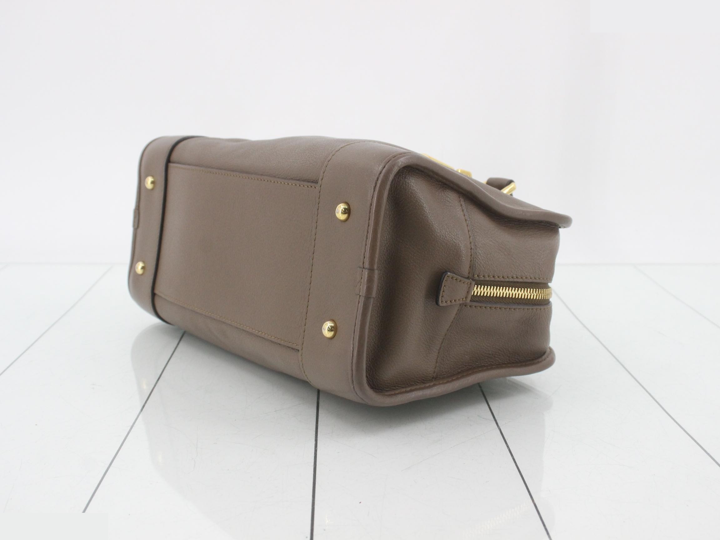 Amazona handbag, leather, brown — view 6