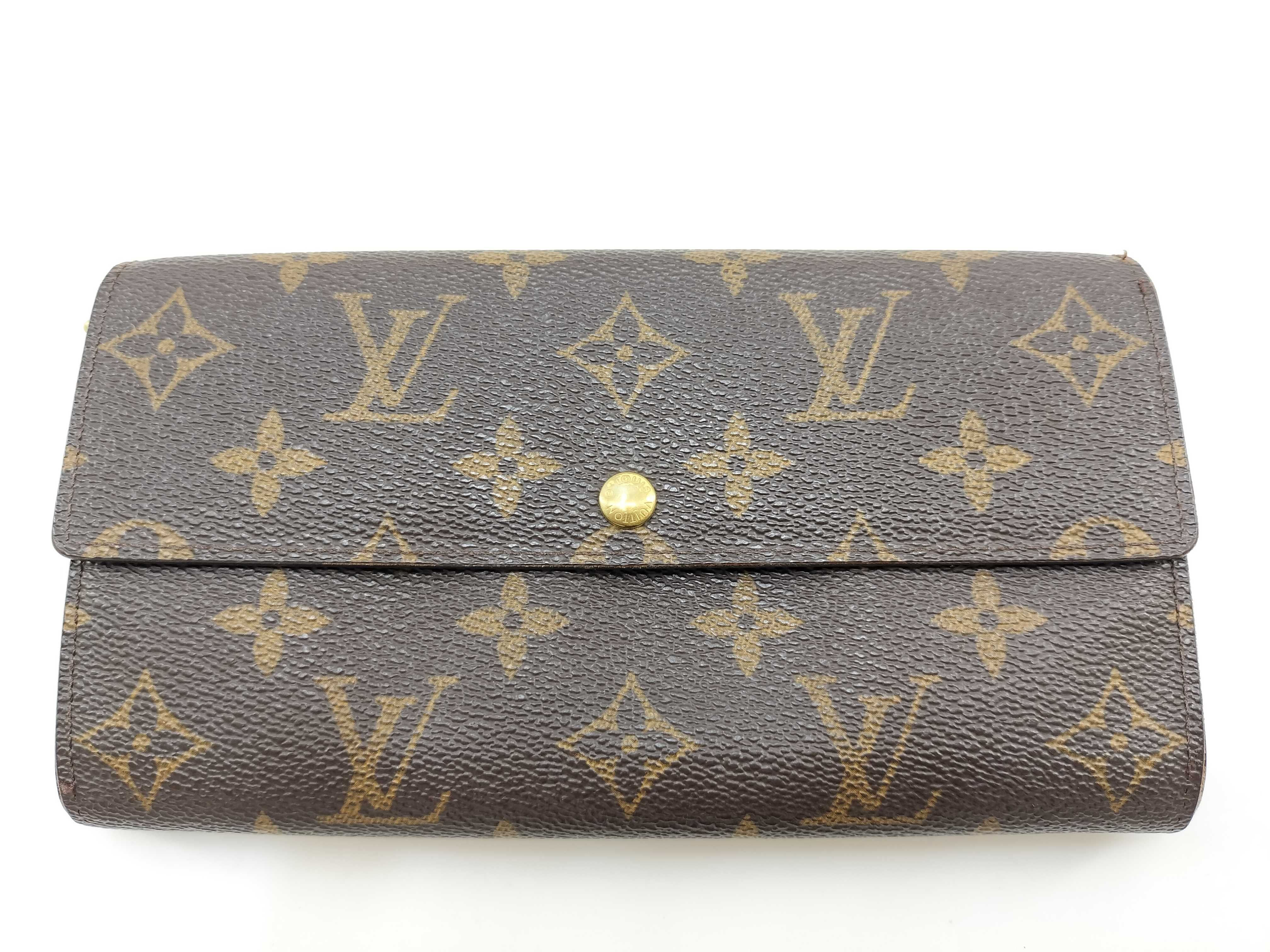 Monogram Wallet Louis Vuitton Monogram Portefeuille Sarah Long Wallet