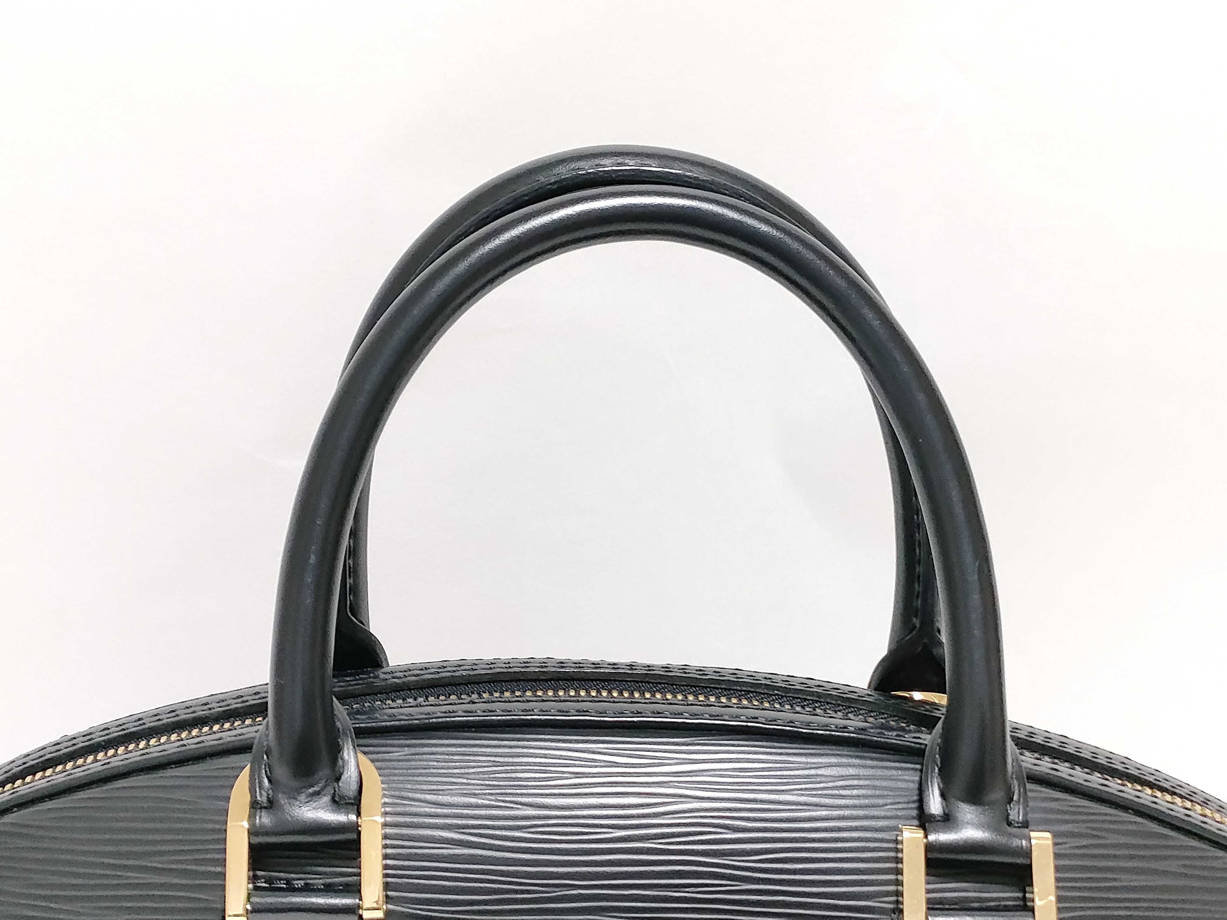 Epi Black Leather Epi Jasmine Handbag — view 3