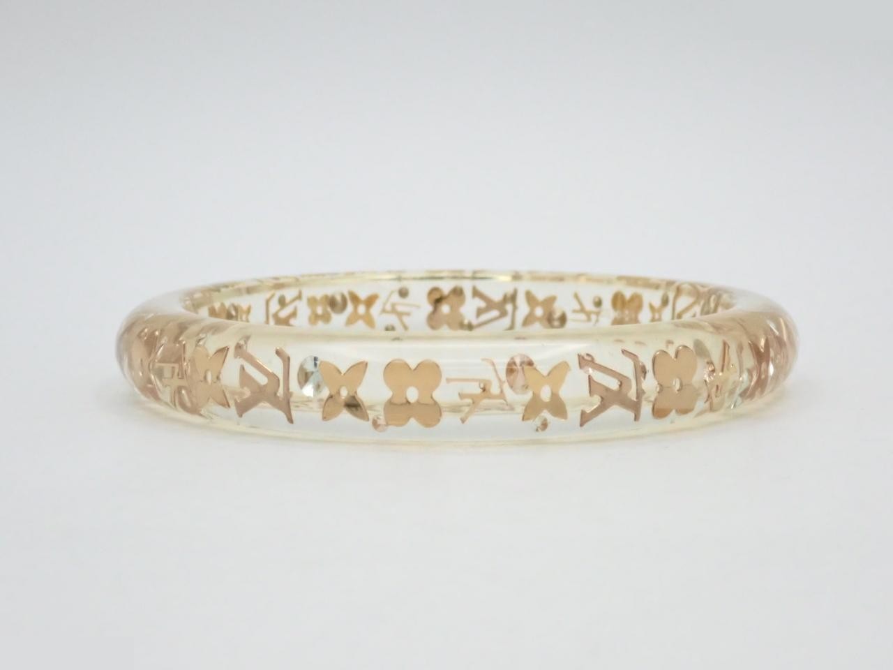 Monogram Bangle, Ank Rouge Bracelet, Wrist size approximately 21cm
