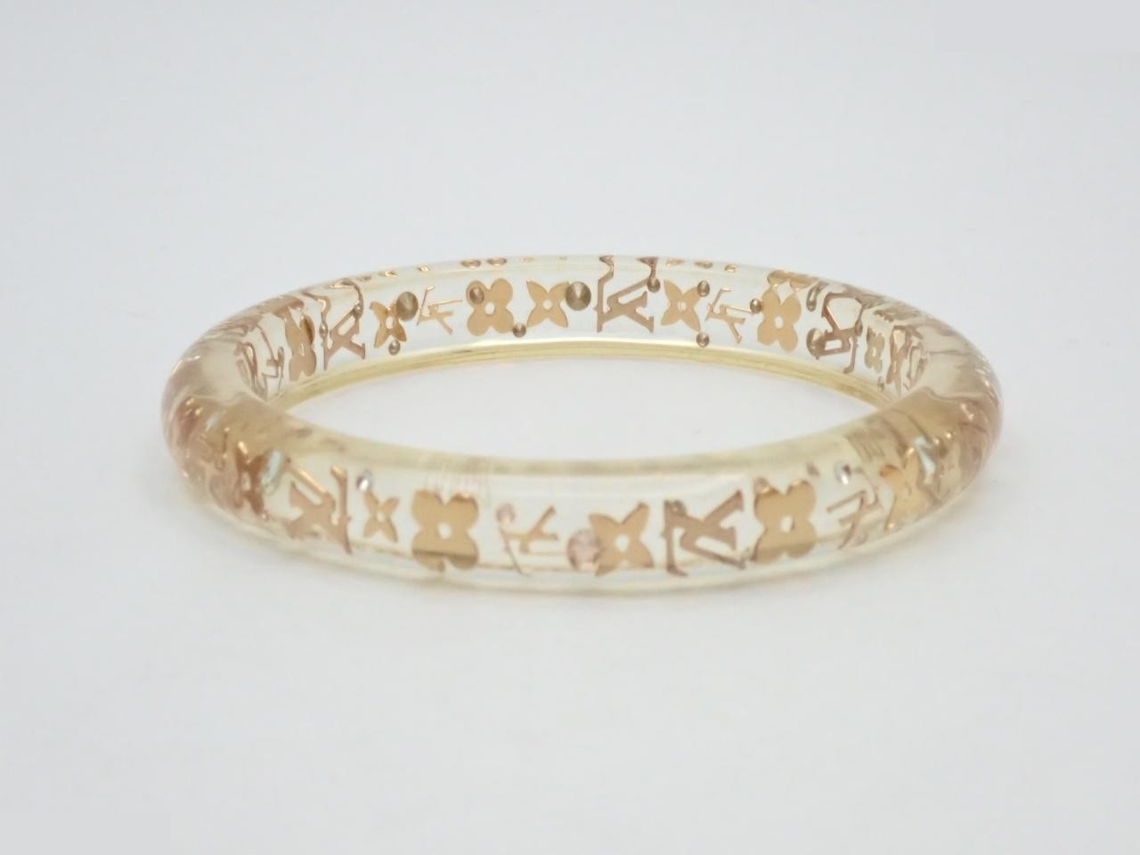 Monogram Bangle, Ank Rouge Bracelet, Wrist size approximately 21cm — view 2